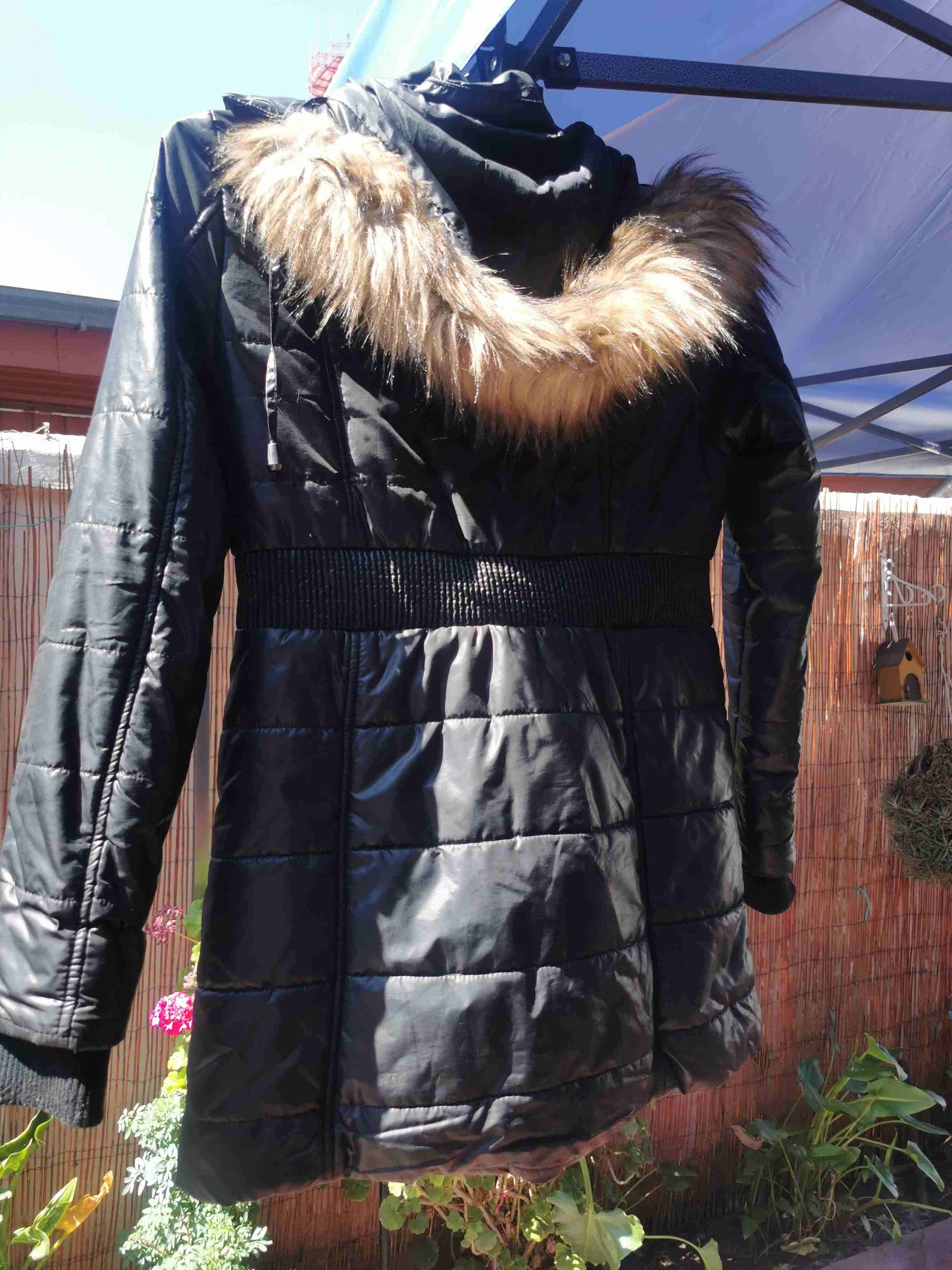 Parka negro acolchado - miniatura 2