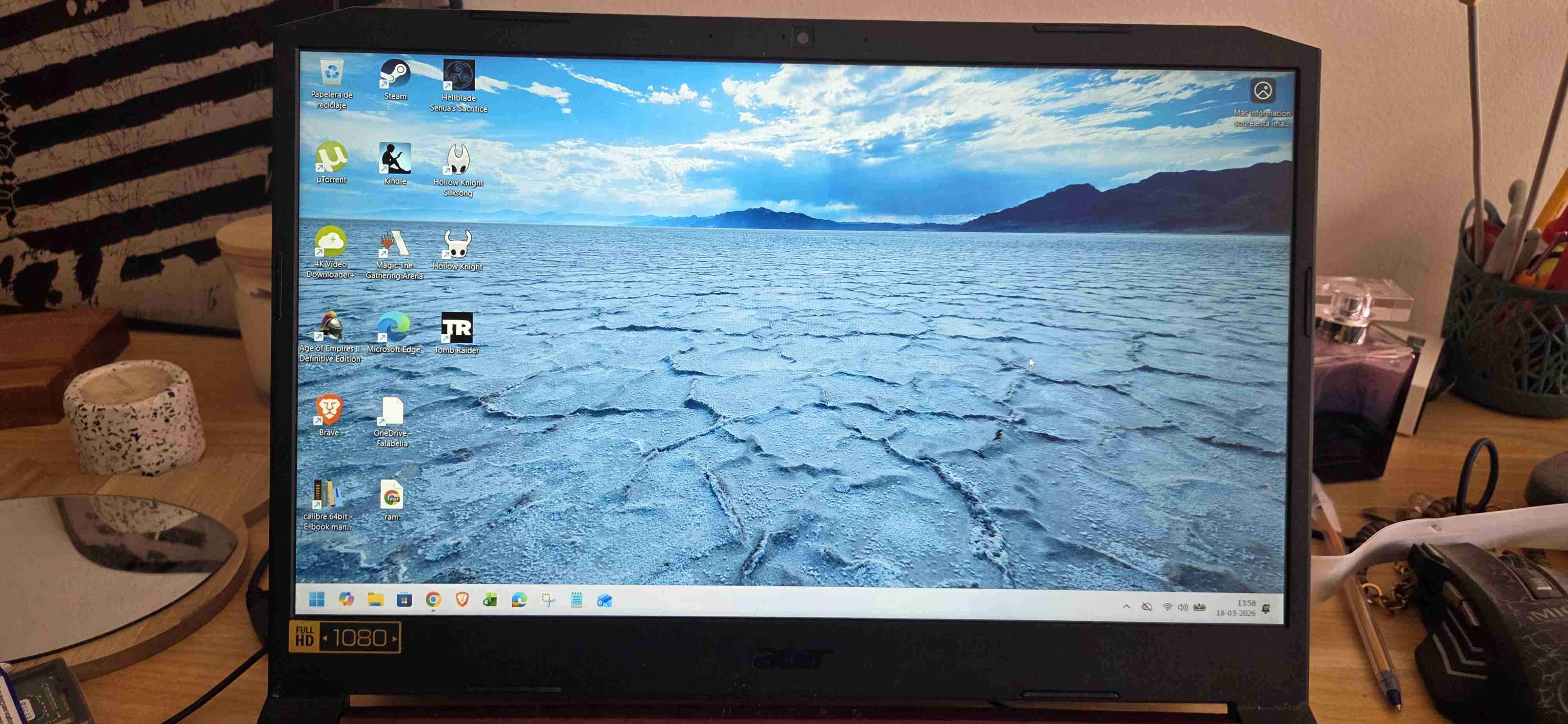 Laptop gamer Acer Nitro 5 full SSD + 32 gb ram - miniatura 4