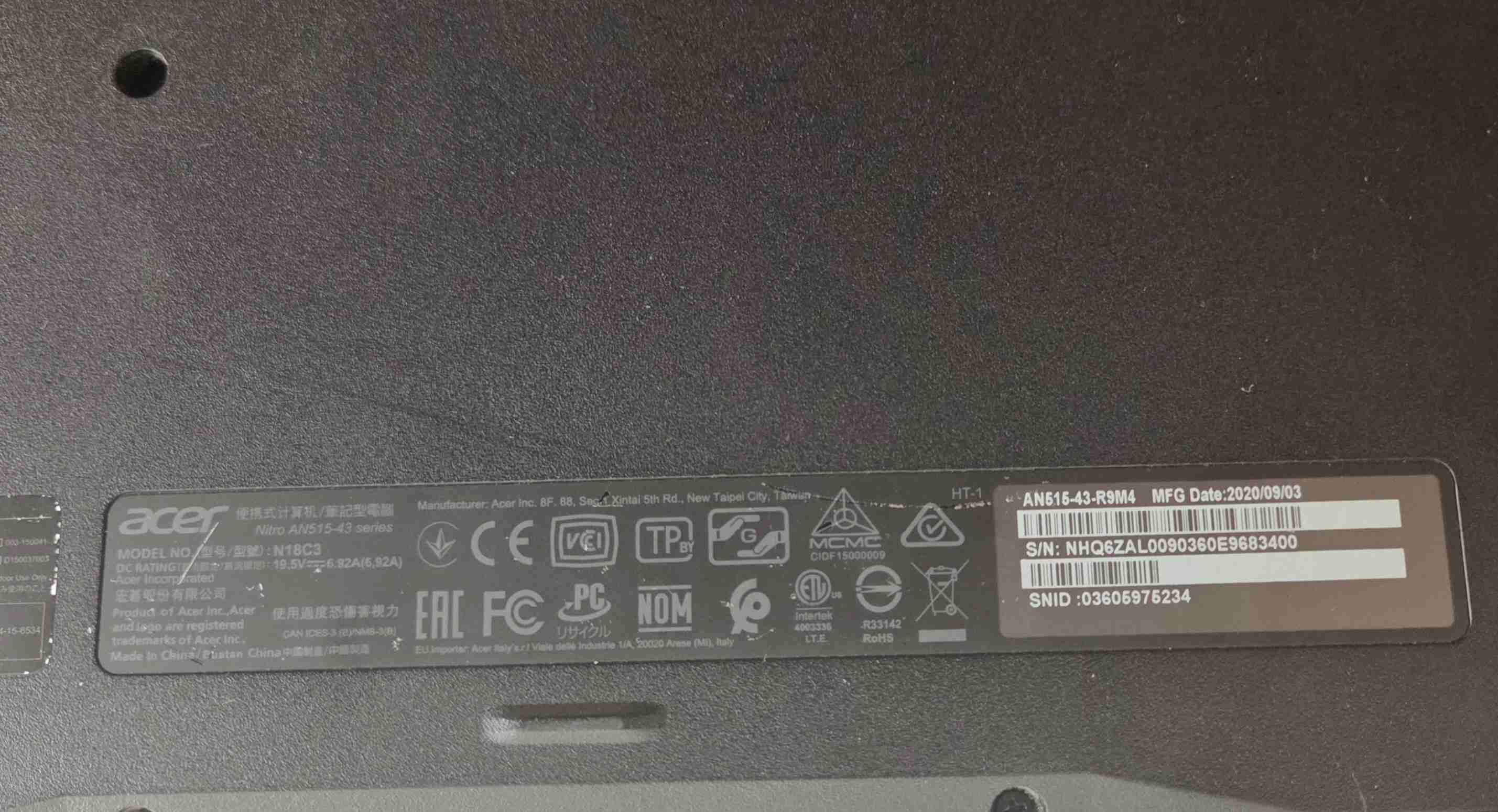 Laptop gamer Acer Nitro 5 full SSD + 32 gb ram - miniatura 5