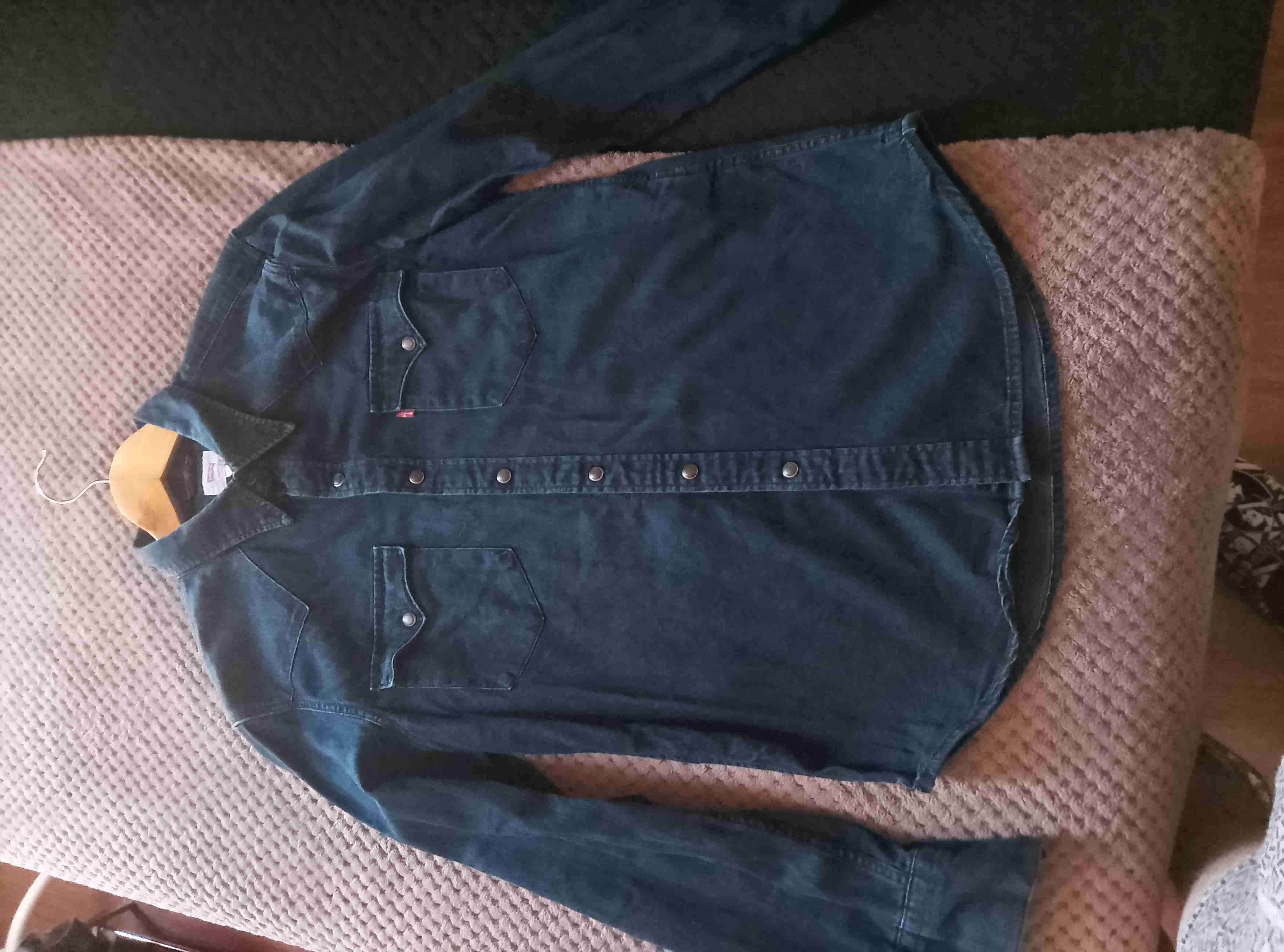 Camisa de mezclilla azul Levis