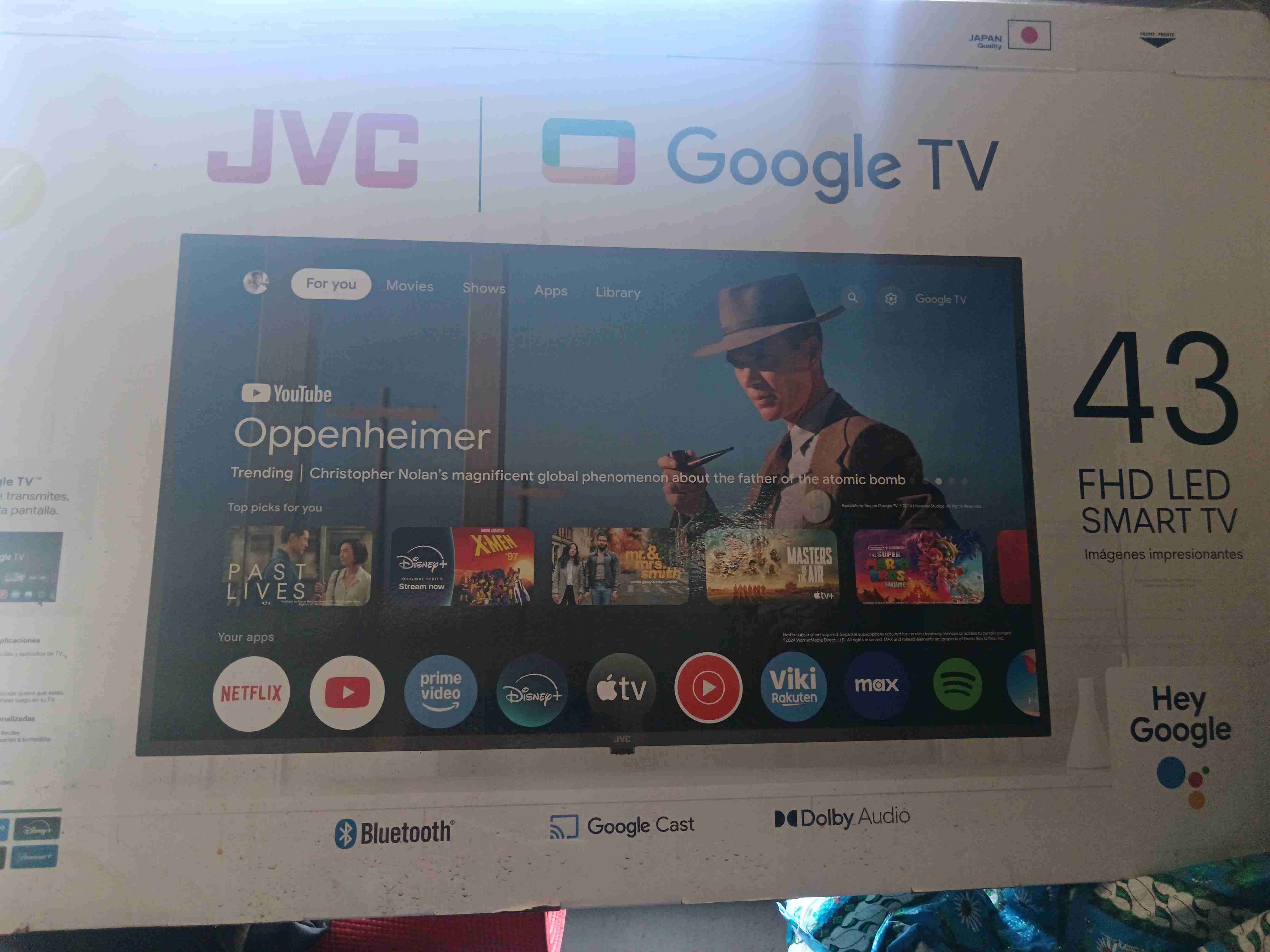 Televisor JVC pantalla plana - miniatura 4