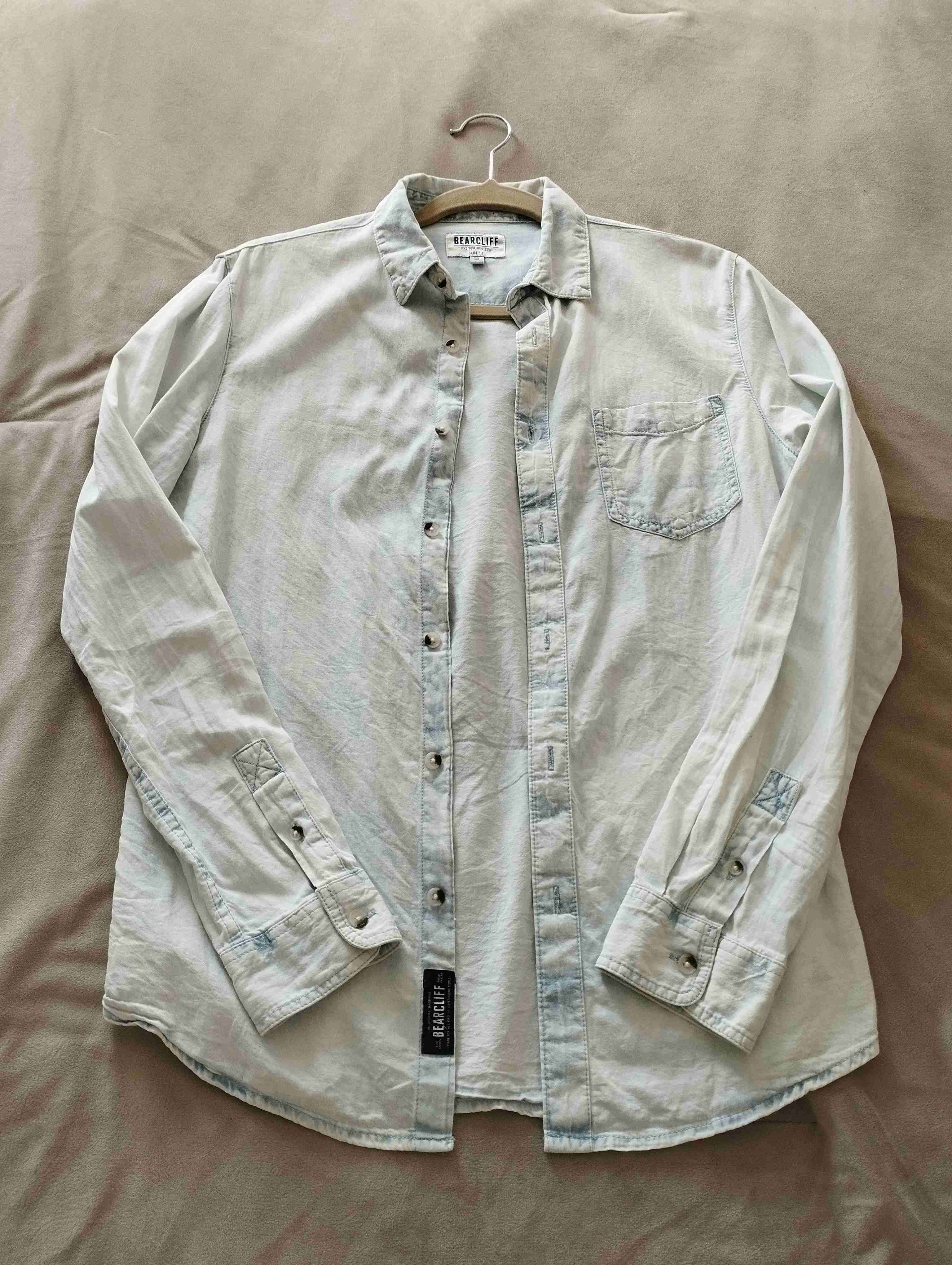 Camisa Bearcliff celeste claro