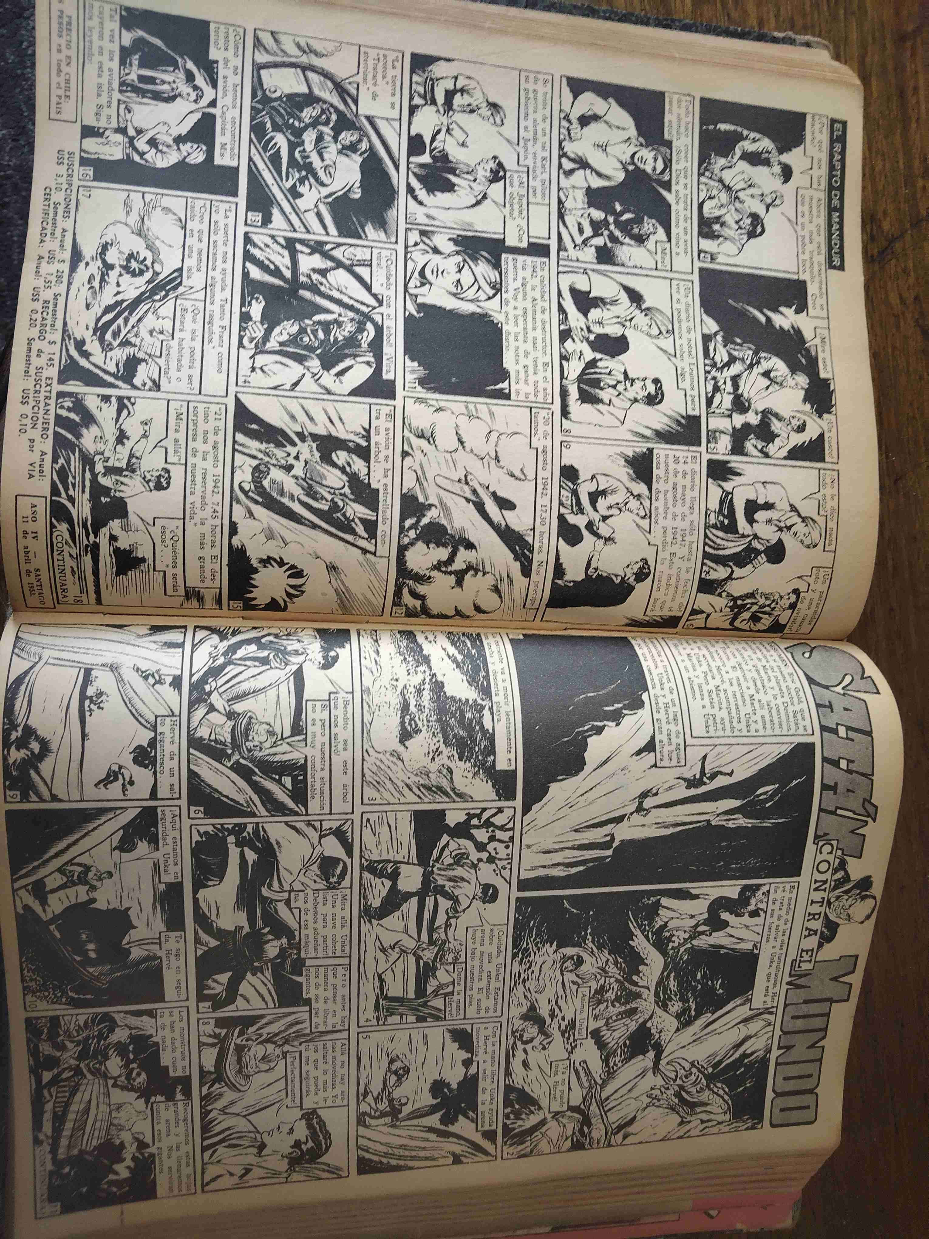 Revista cómic antiguo - miniatura 4