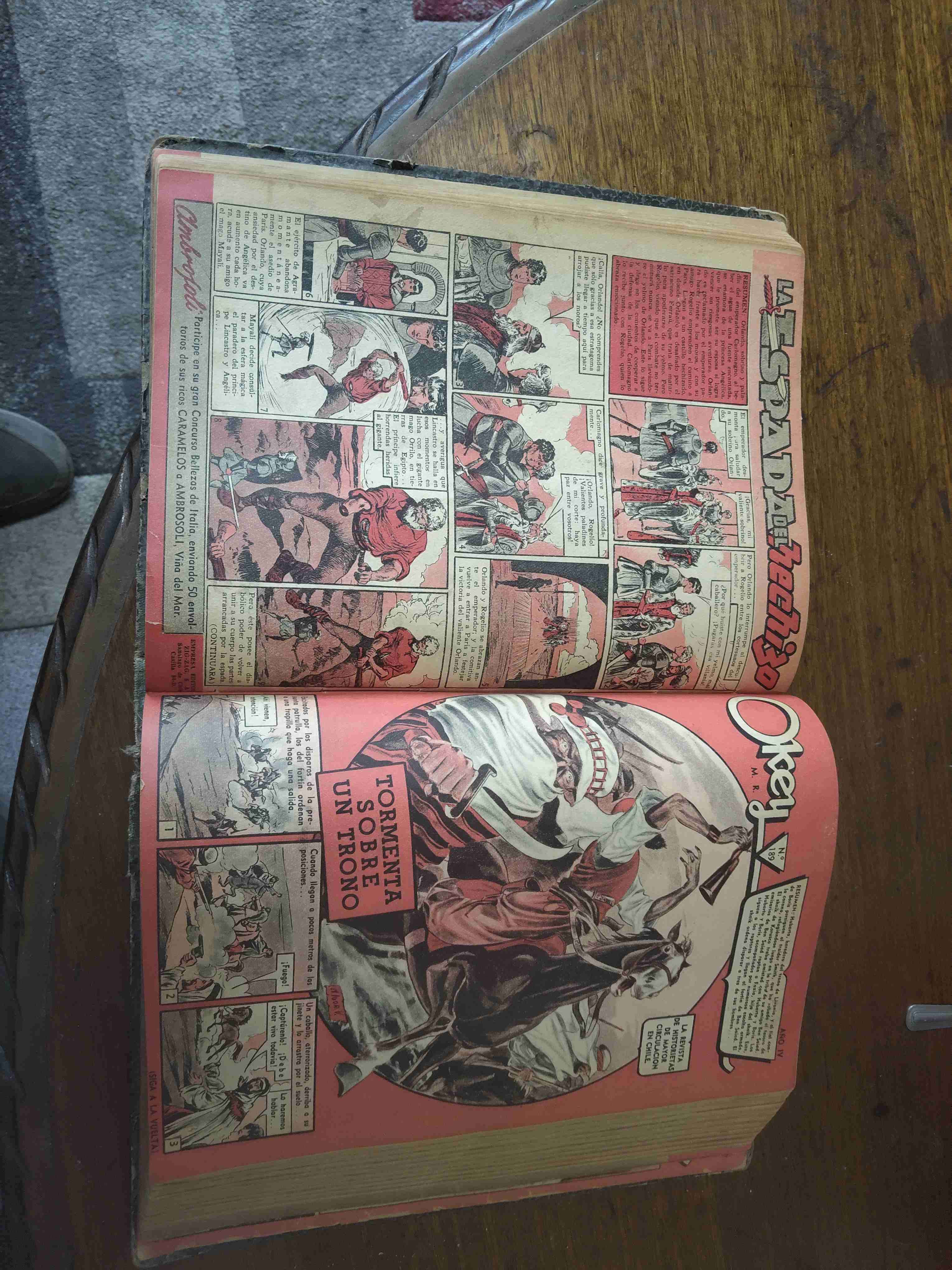 Revista cómic antiguo - miniatura 6