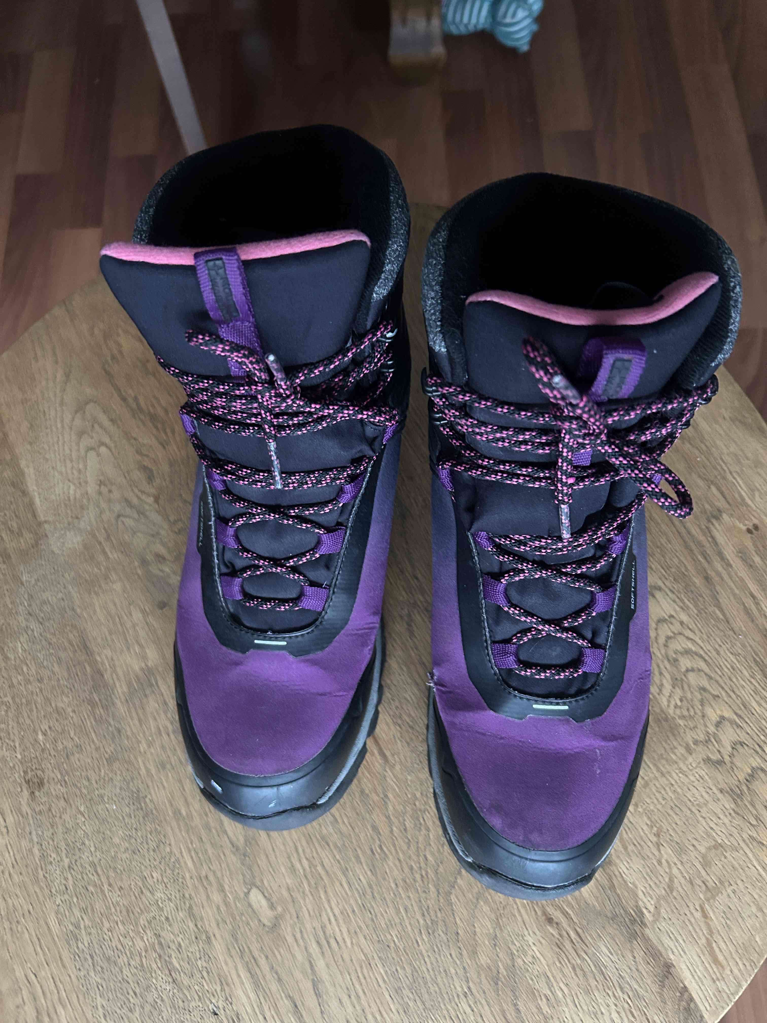 Botas de montaña moradas - Canadienses