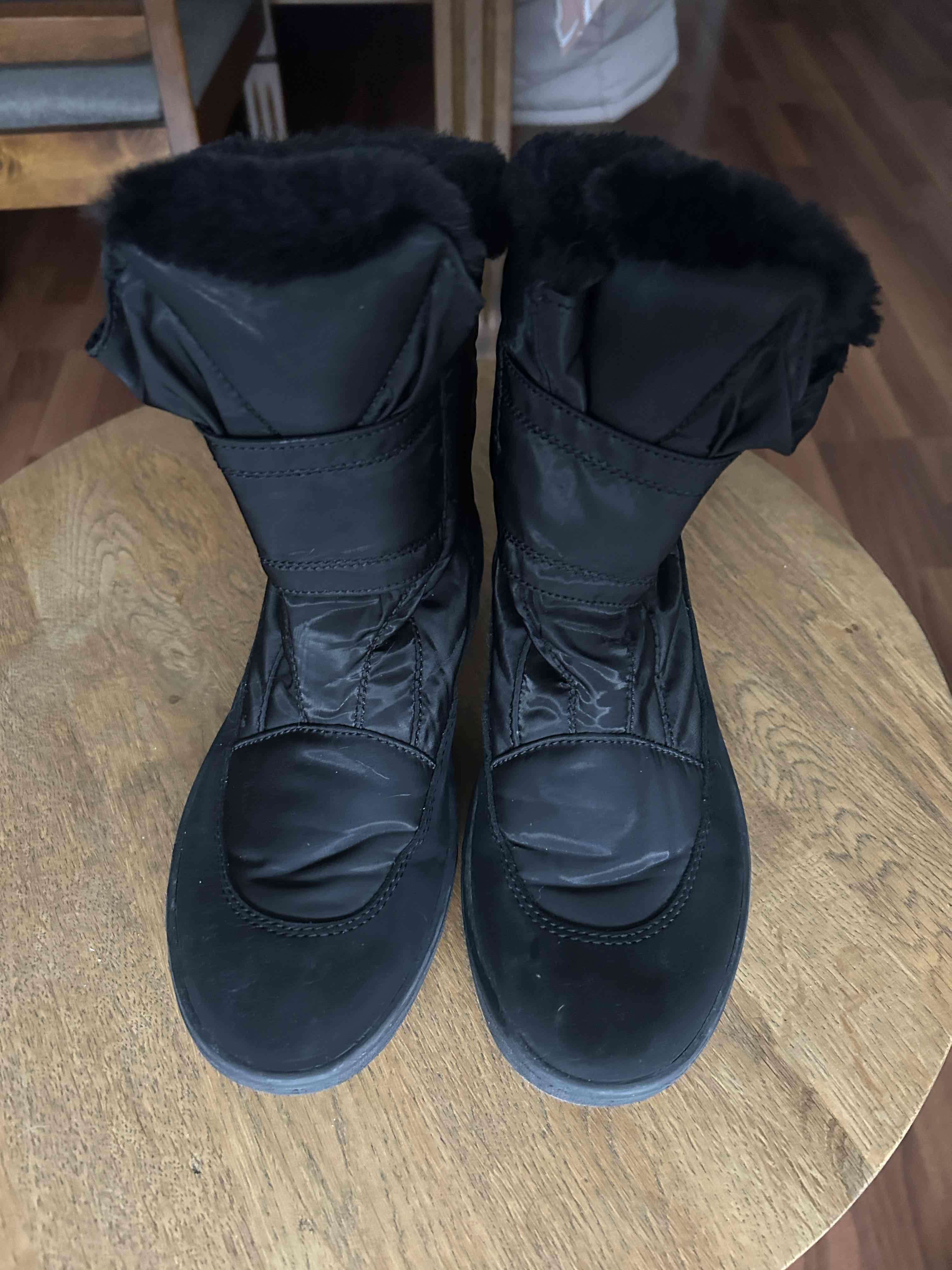 Botas negras con forro de invierno - Canadienses