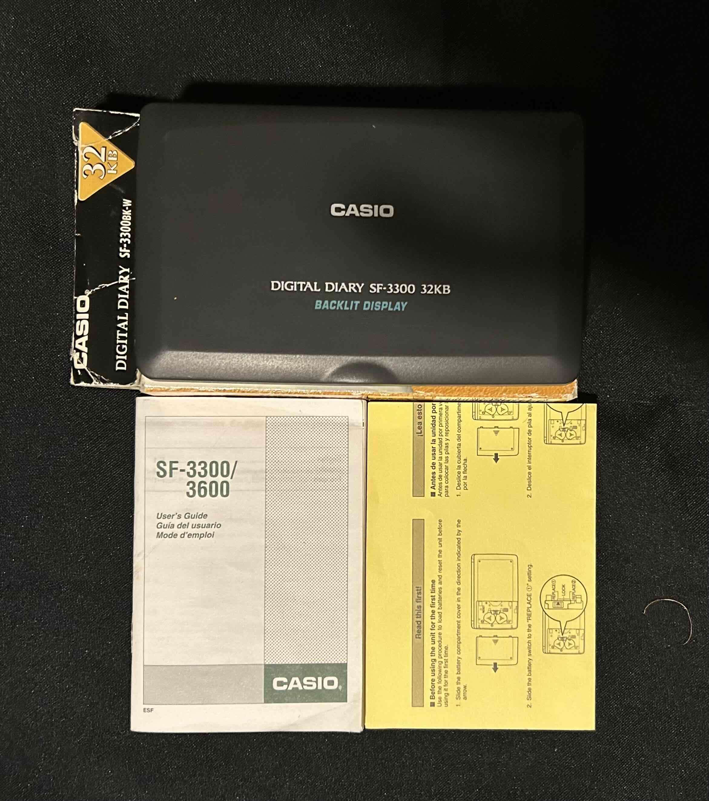 Agenda Digital Casio SF-3300 32KB - miniatura 4