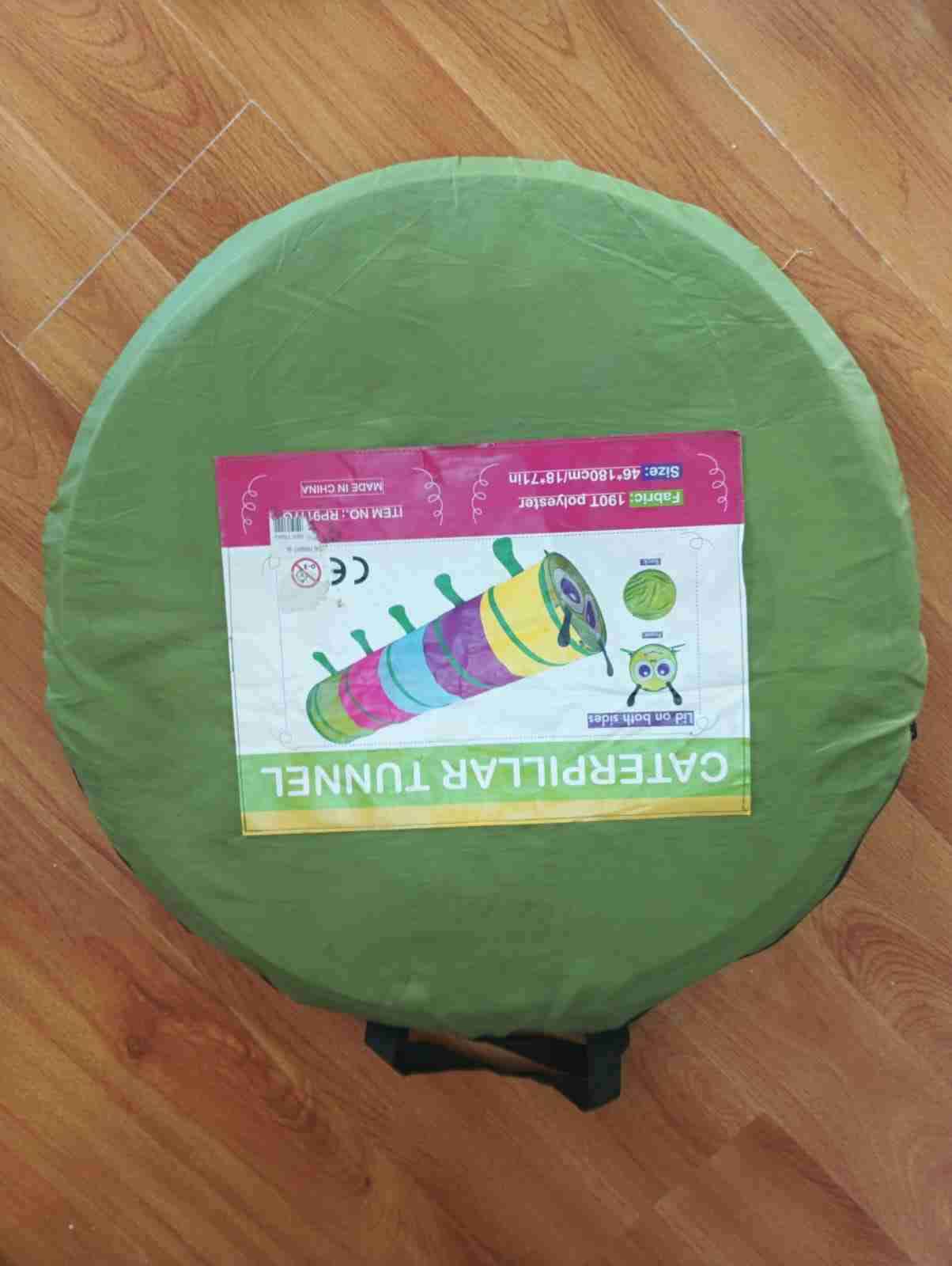 Túnel de oruga para niños