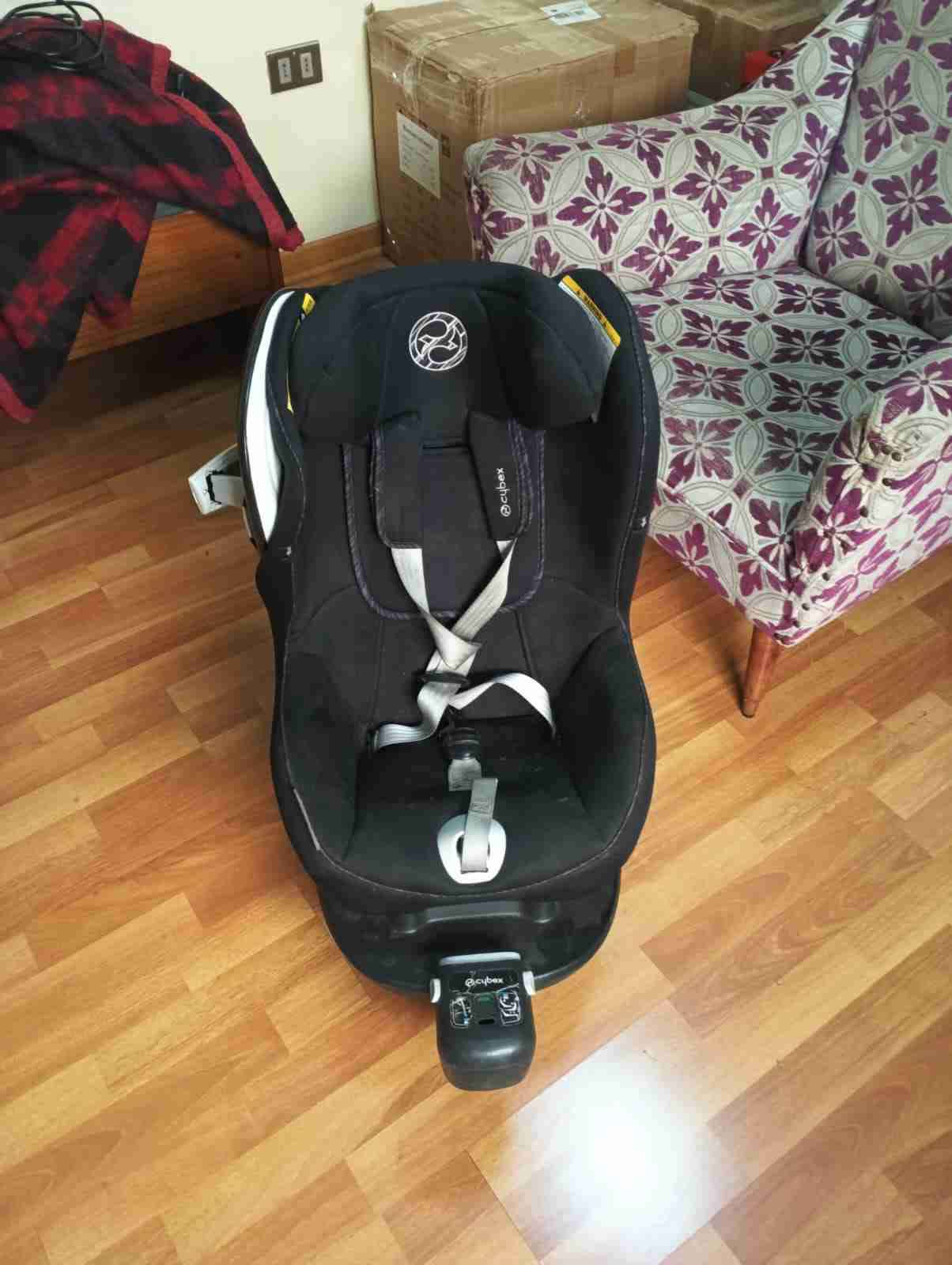 Silla de auto Cybex negra