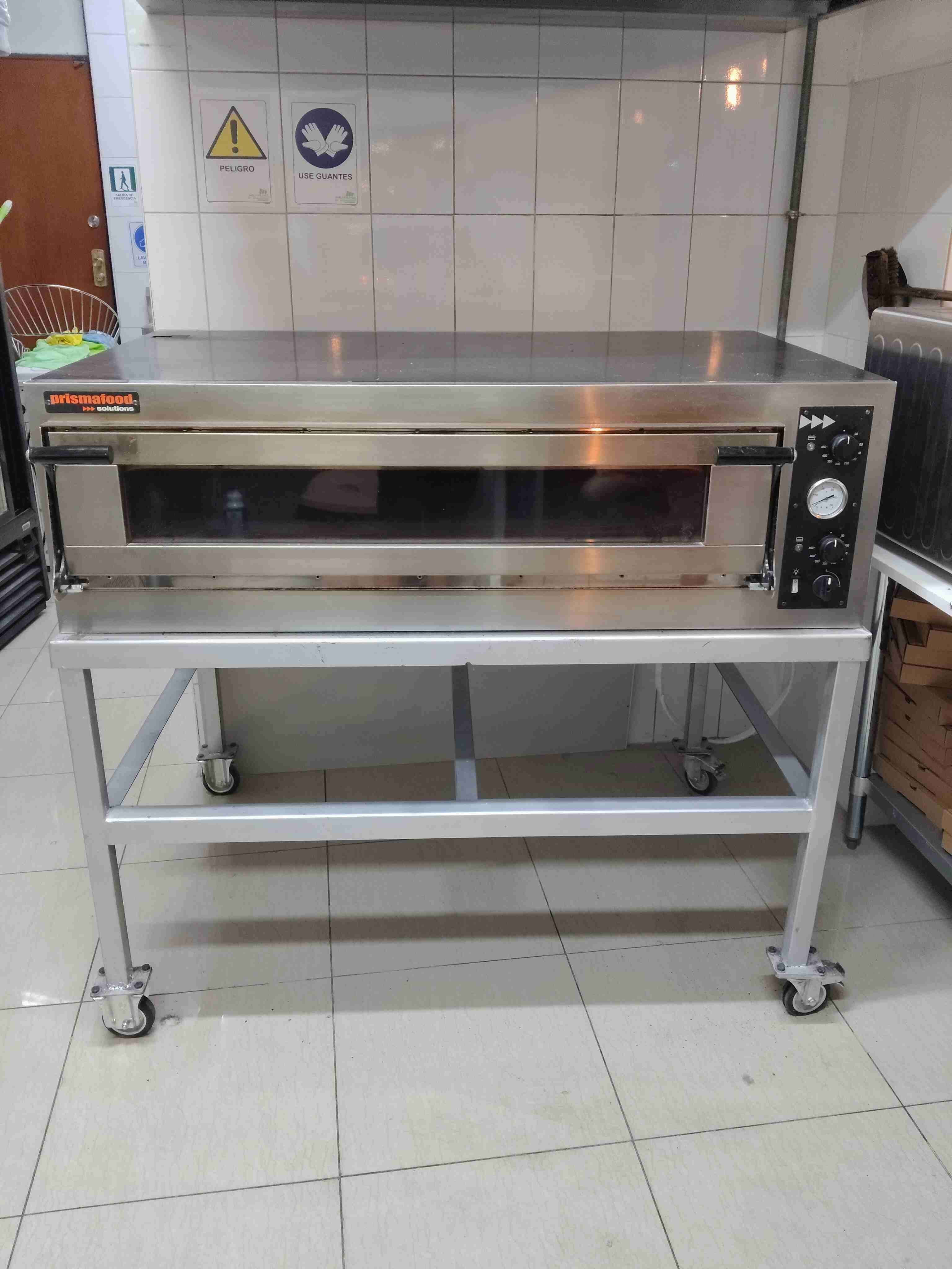 Horno industrial para pizzería