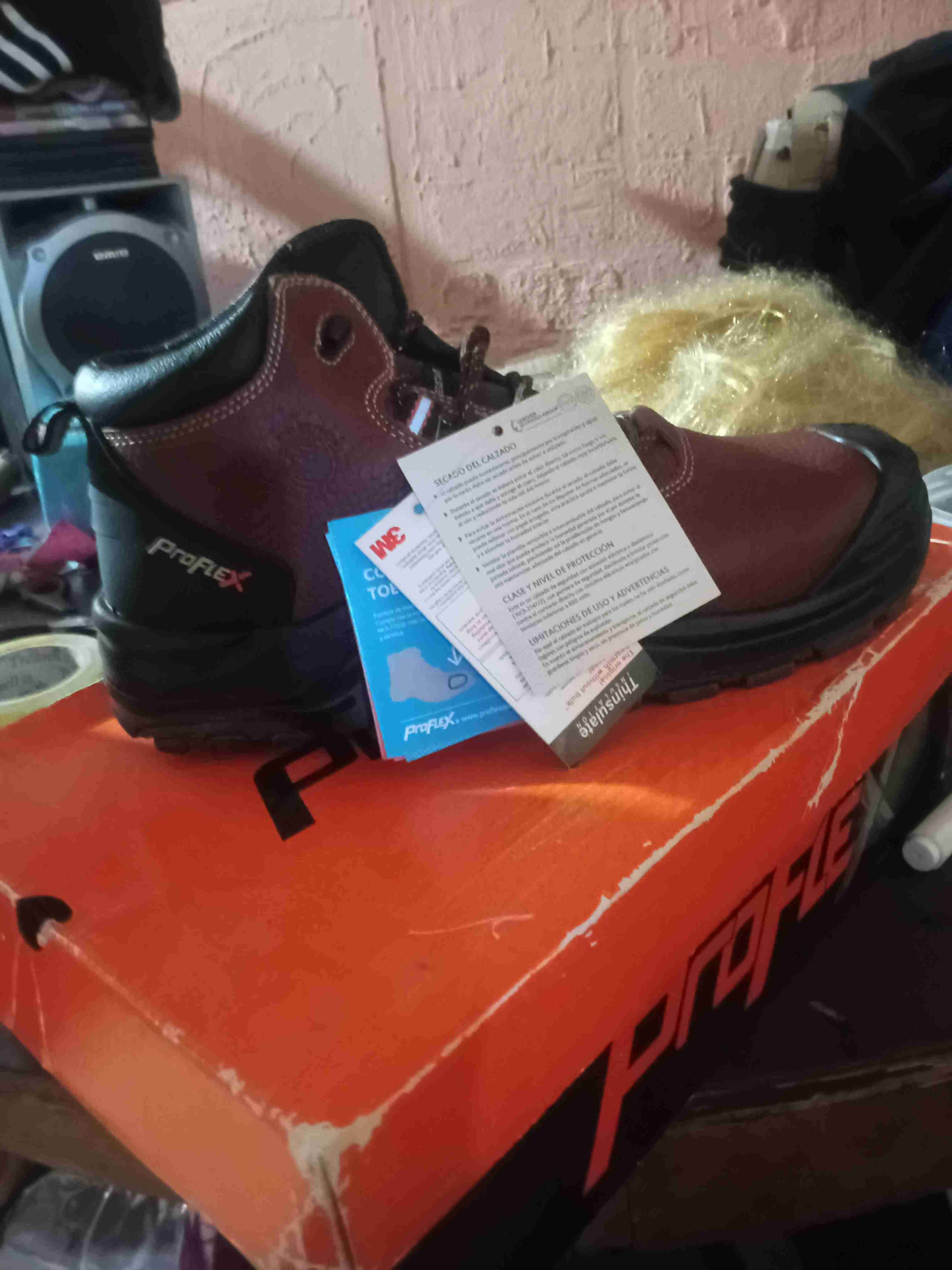 Botas de seguridad Protex marrón