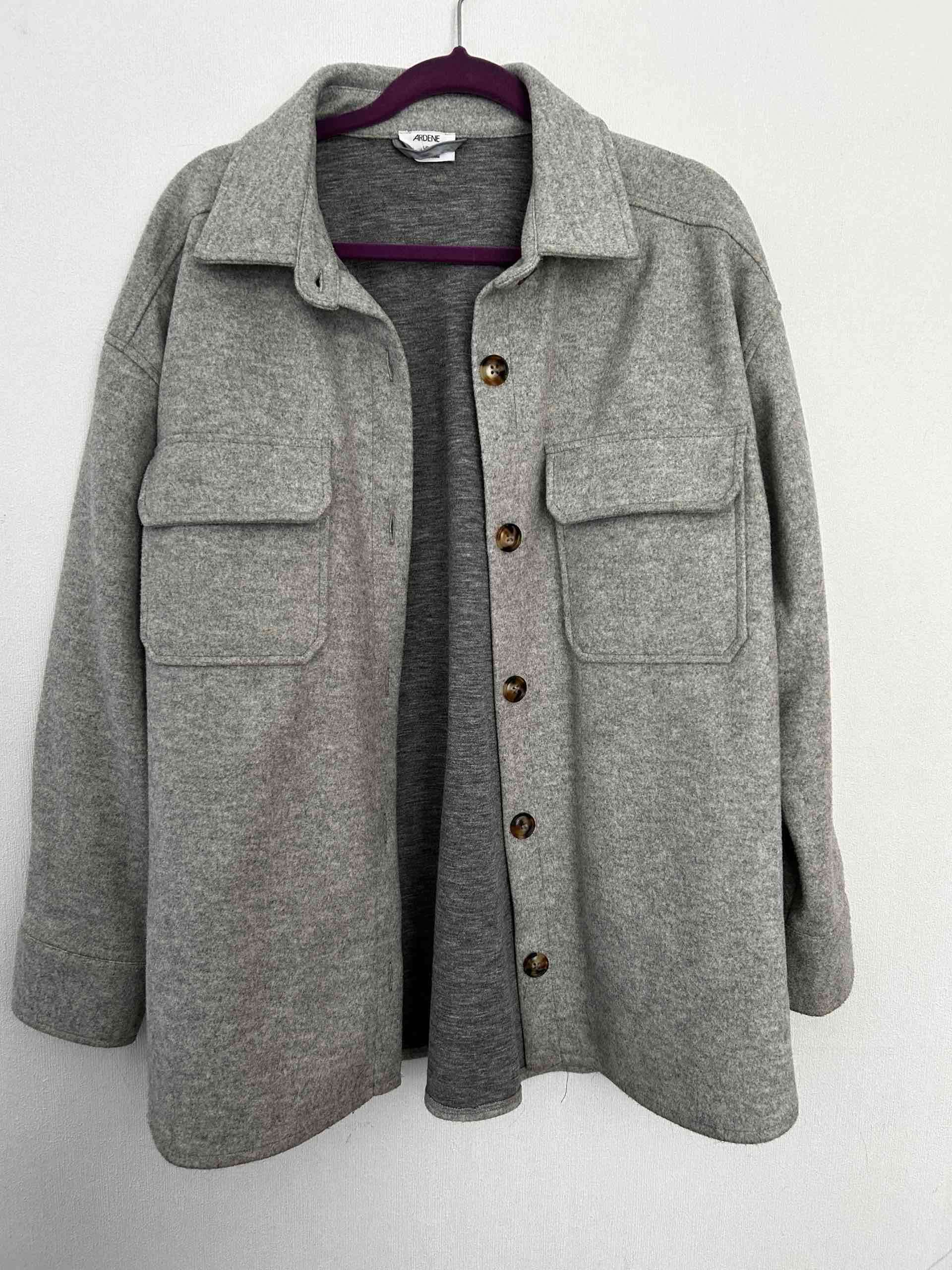 Chaqueta de lana gris