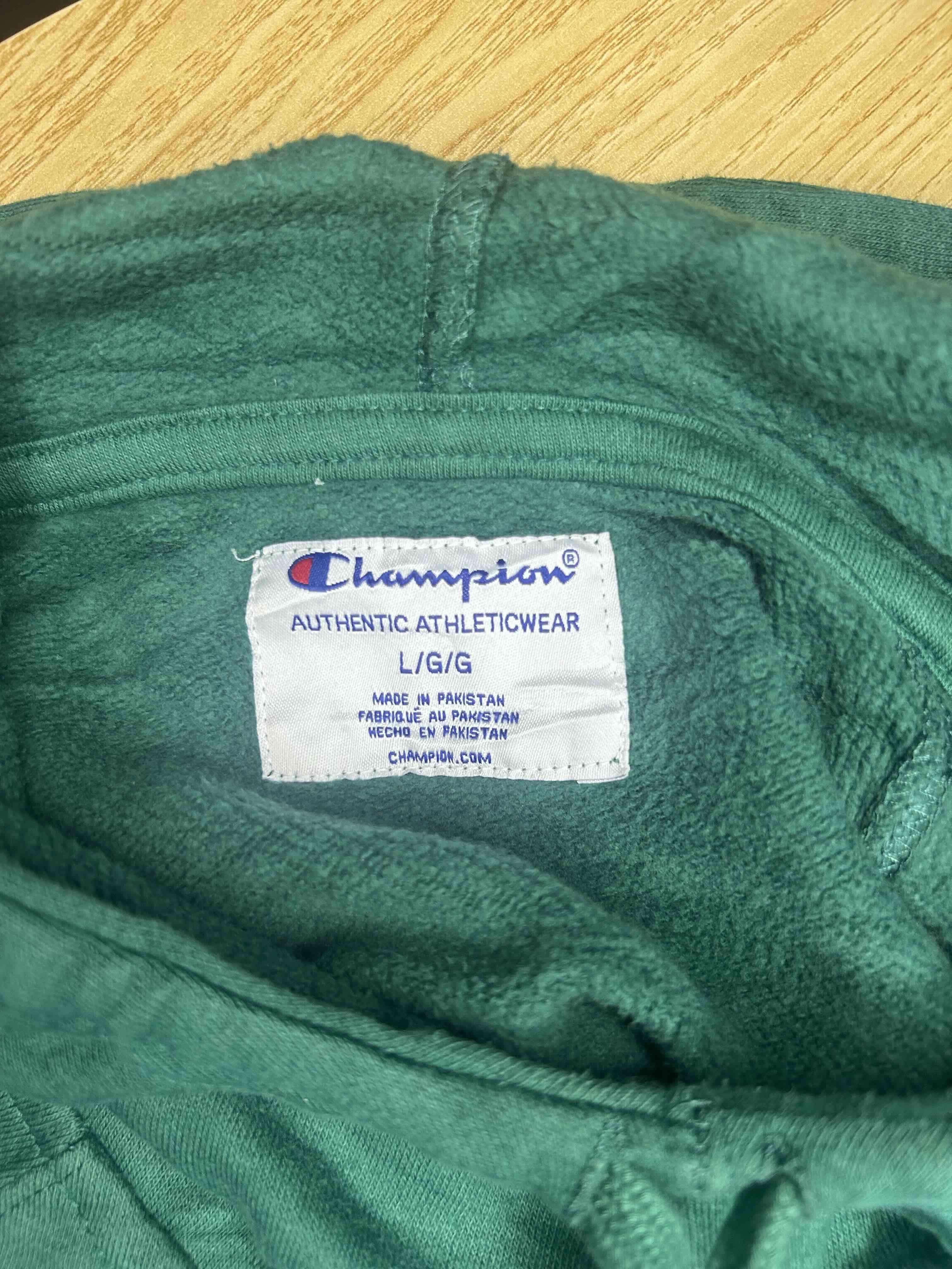 Polerón verde Champion - miniatura 3