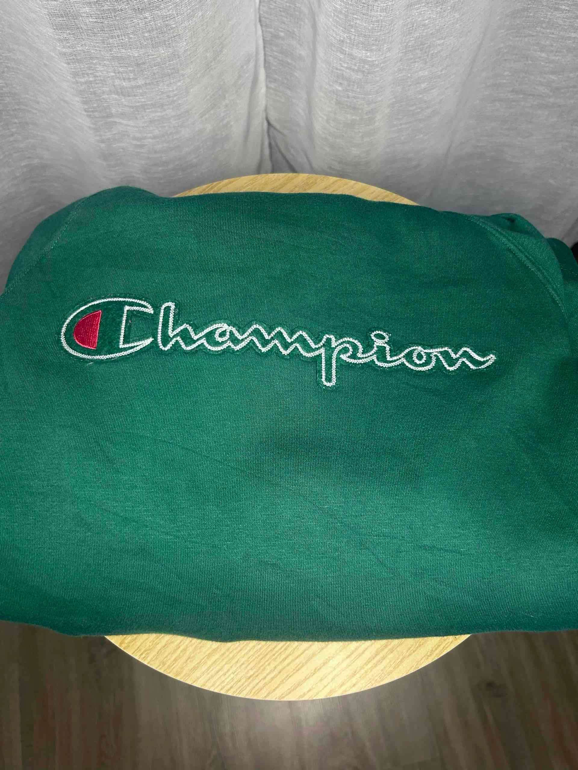 Polerón verde Champion - miniatura 4