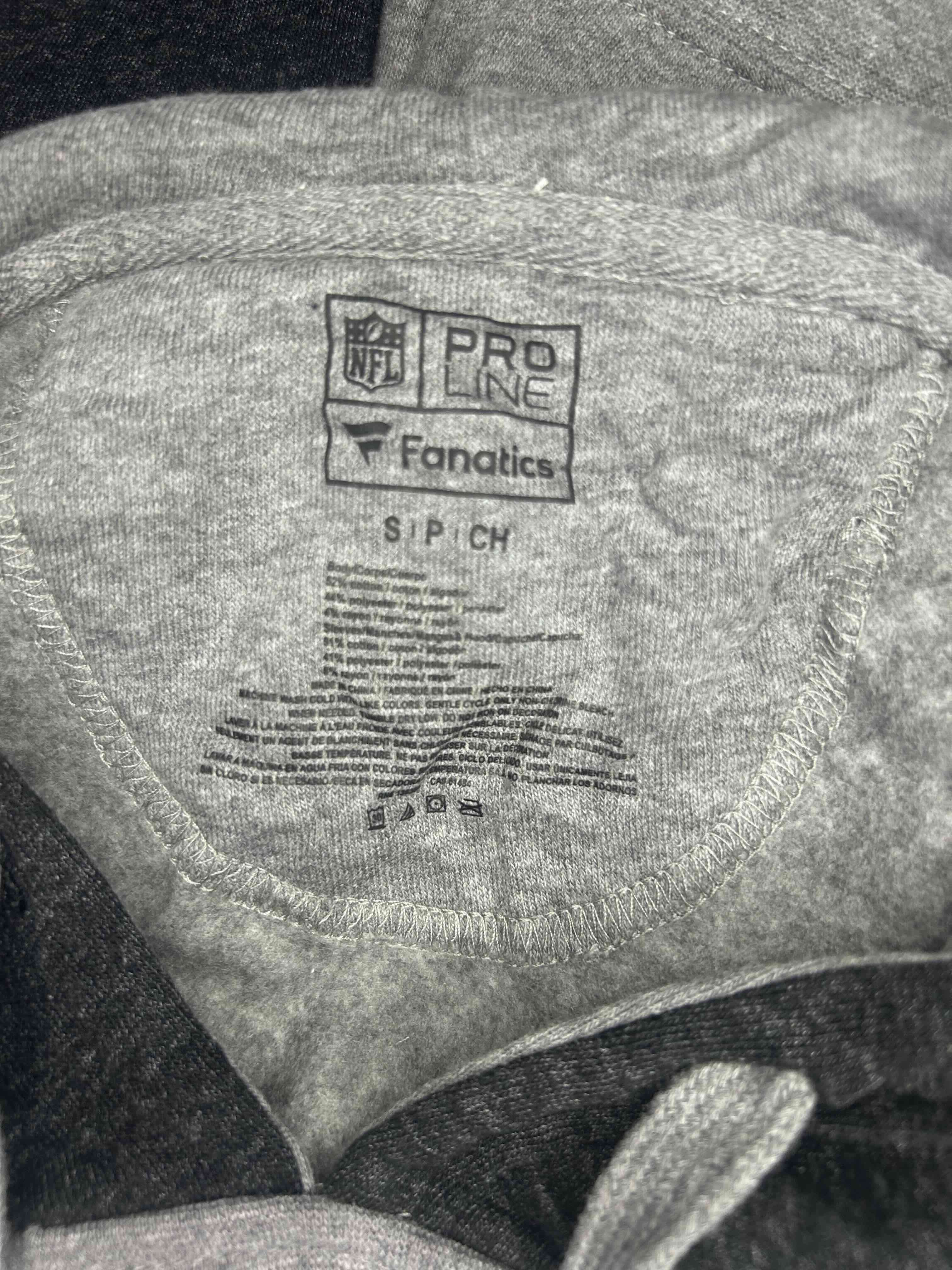 Polerón gris Steelers con capucha - miniatura 3