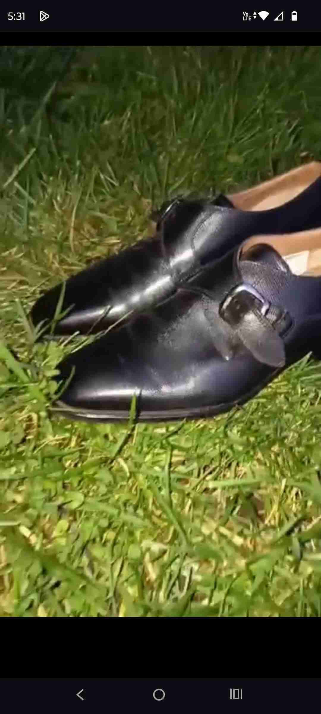 Zapatos de vestir negros con hebillas - miniatura 2