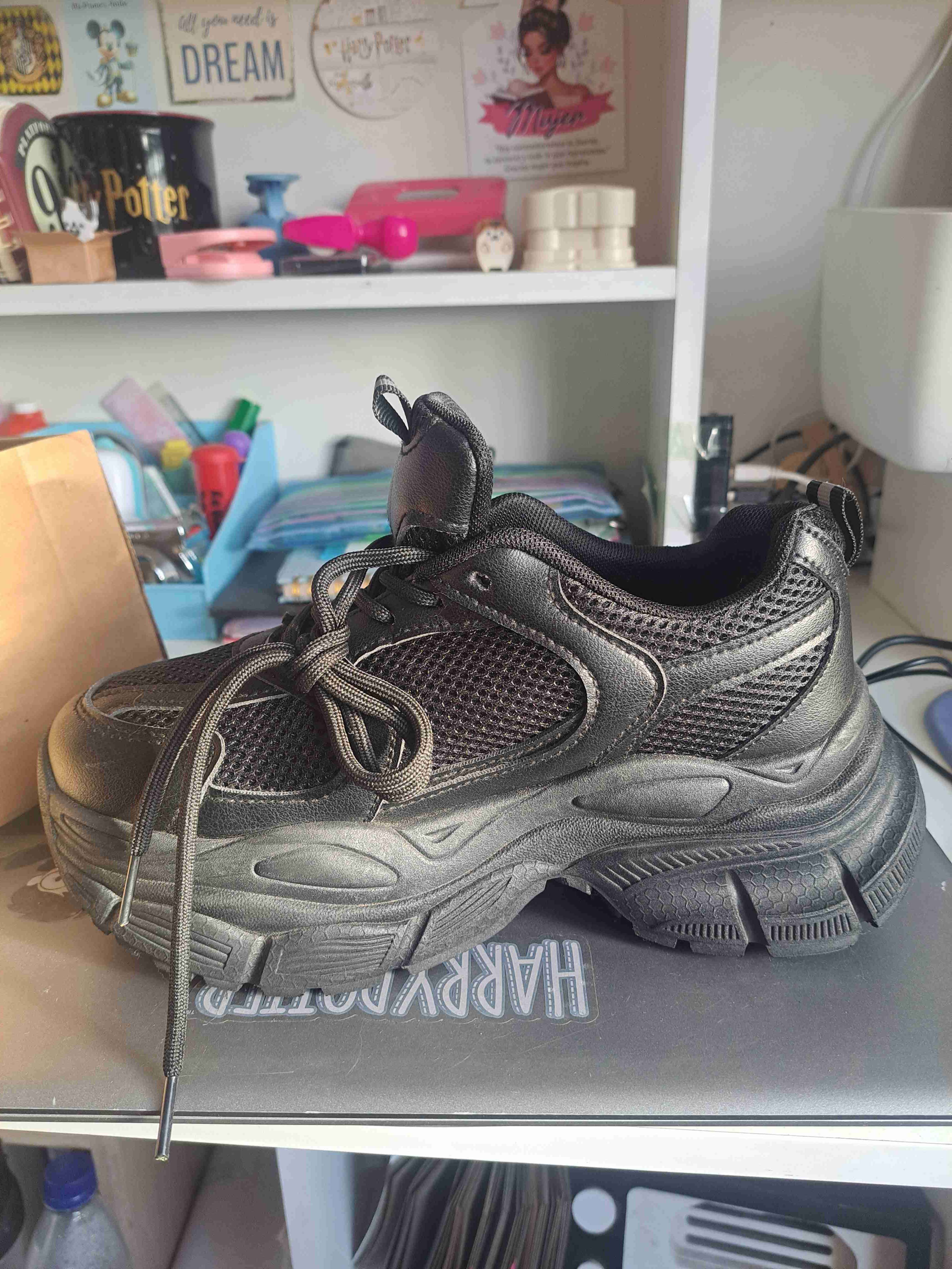 Zapatillas mujer  negras - miniatura 3