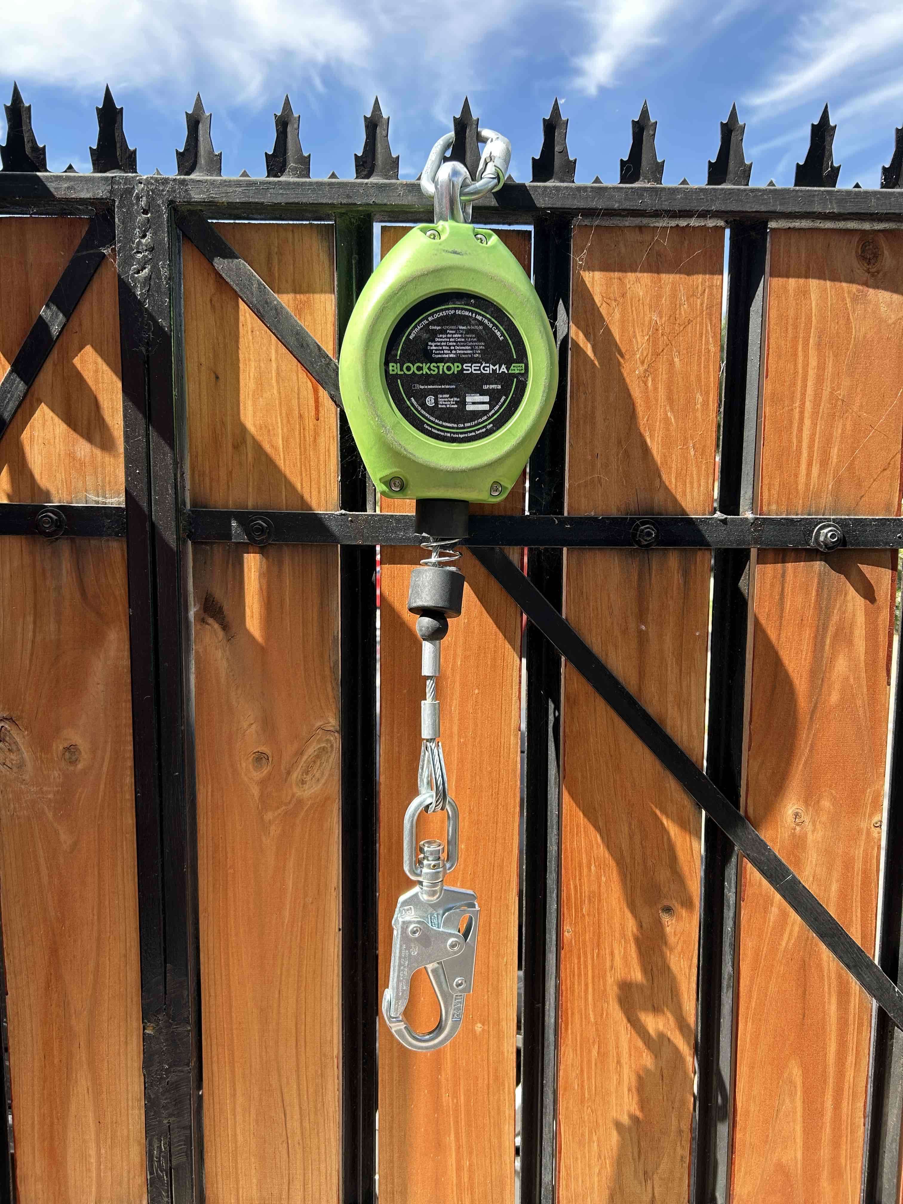 Retráctil de seguridad Blockstop Segma 6mts