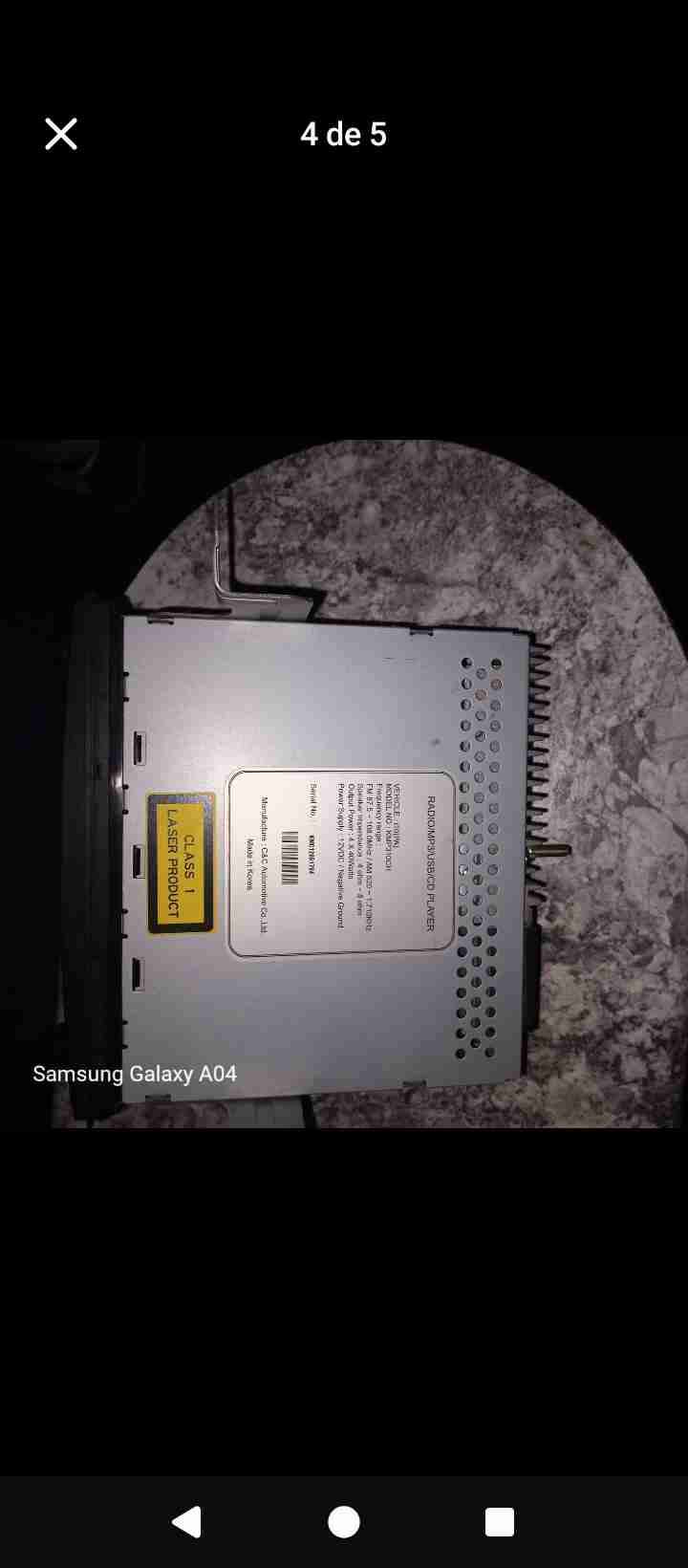 Radio original Hyundai I10 impecable - miniatura 4