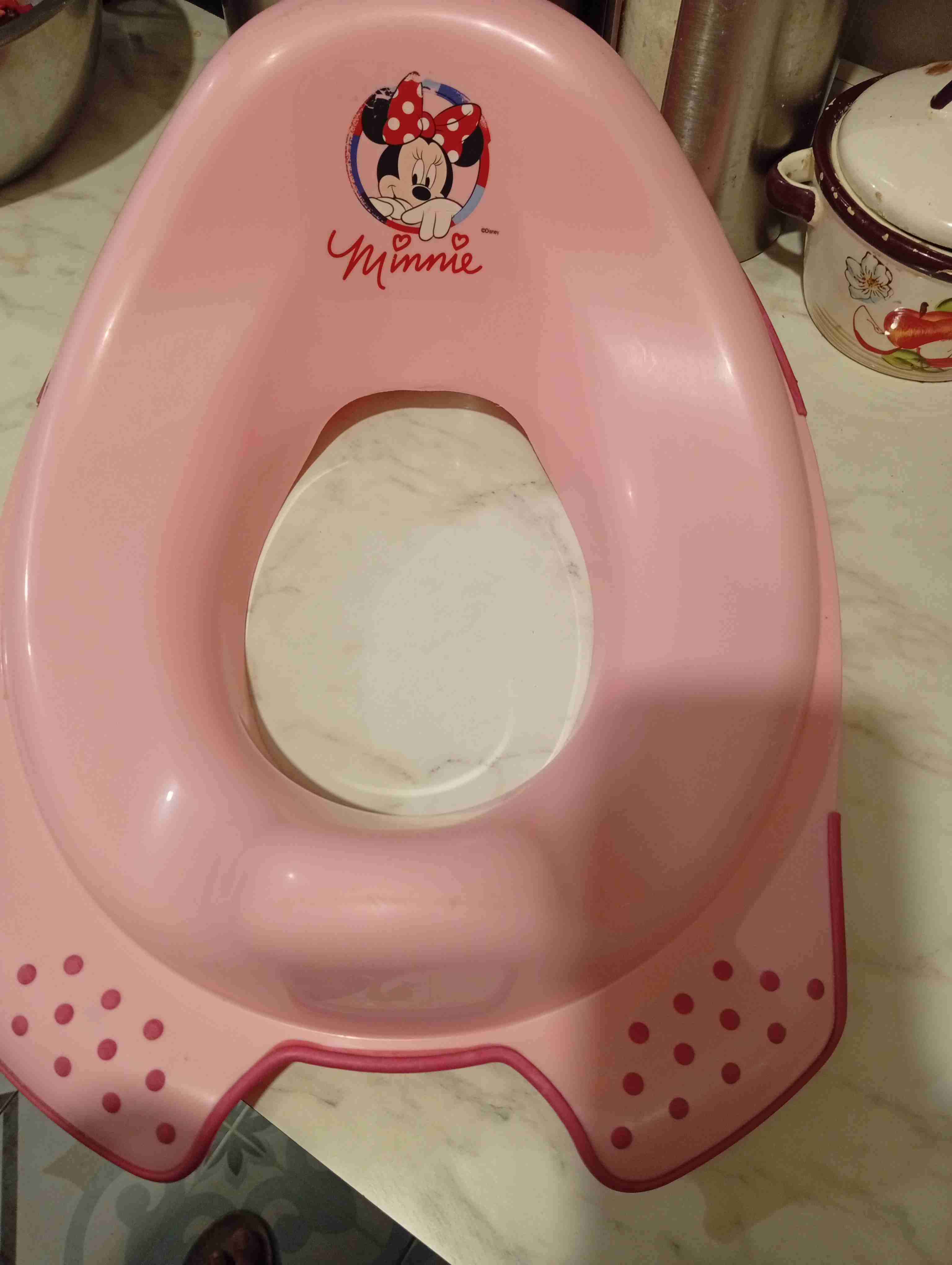 Reductor de baño Minnie rosa