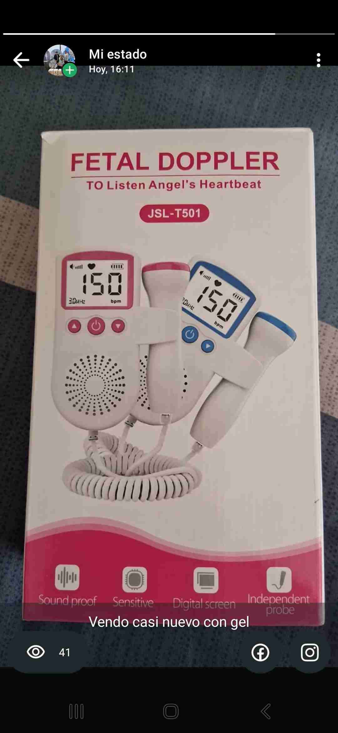 Doppler Fetal JSL-T501