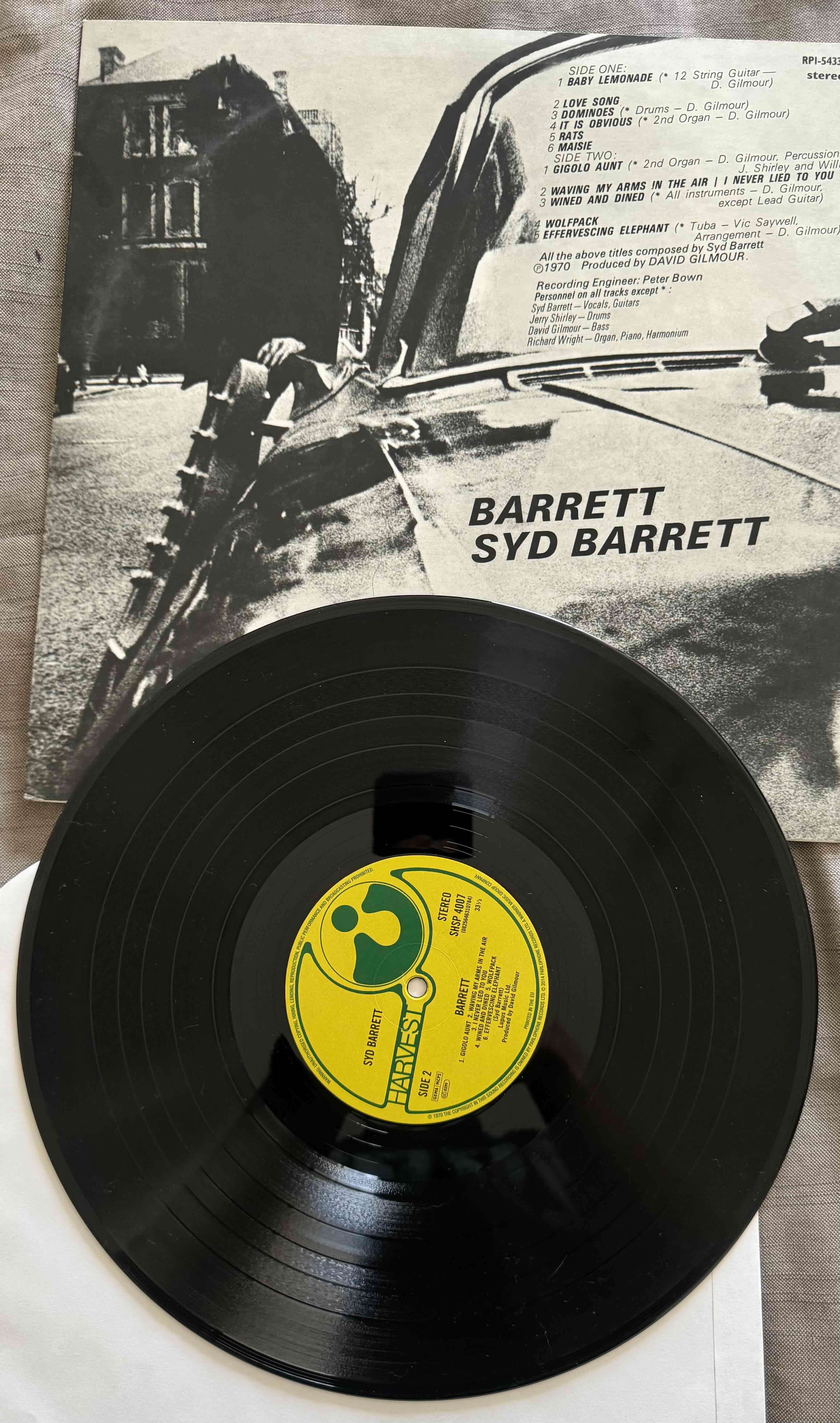 Vinilo Barrett de Syd Barrett - miniatura 3