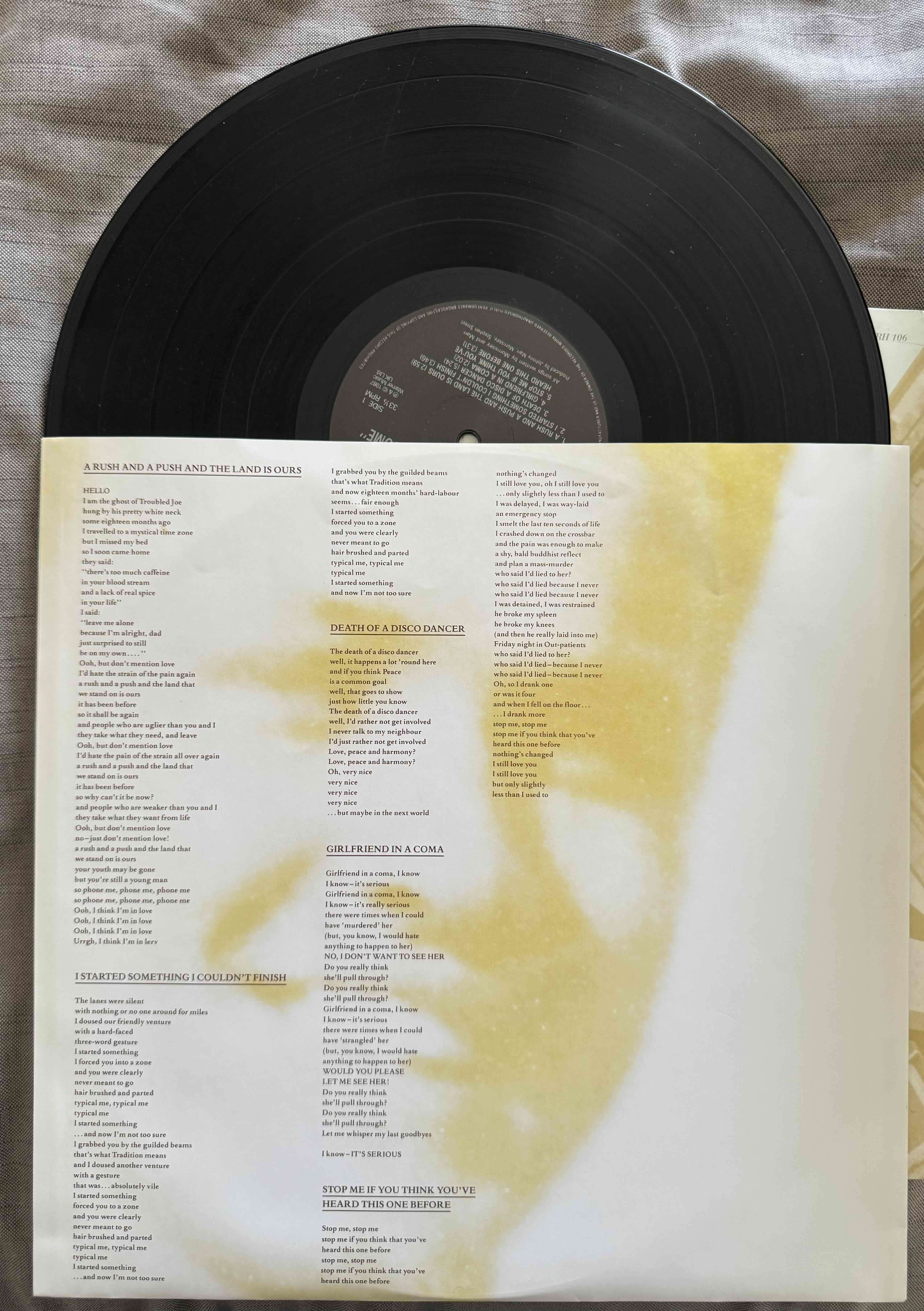 Vinilo The Smiths Strangeways - miniatura 3