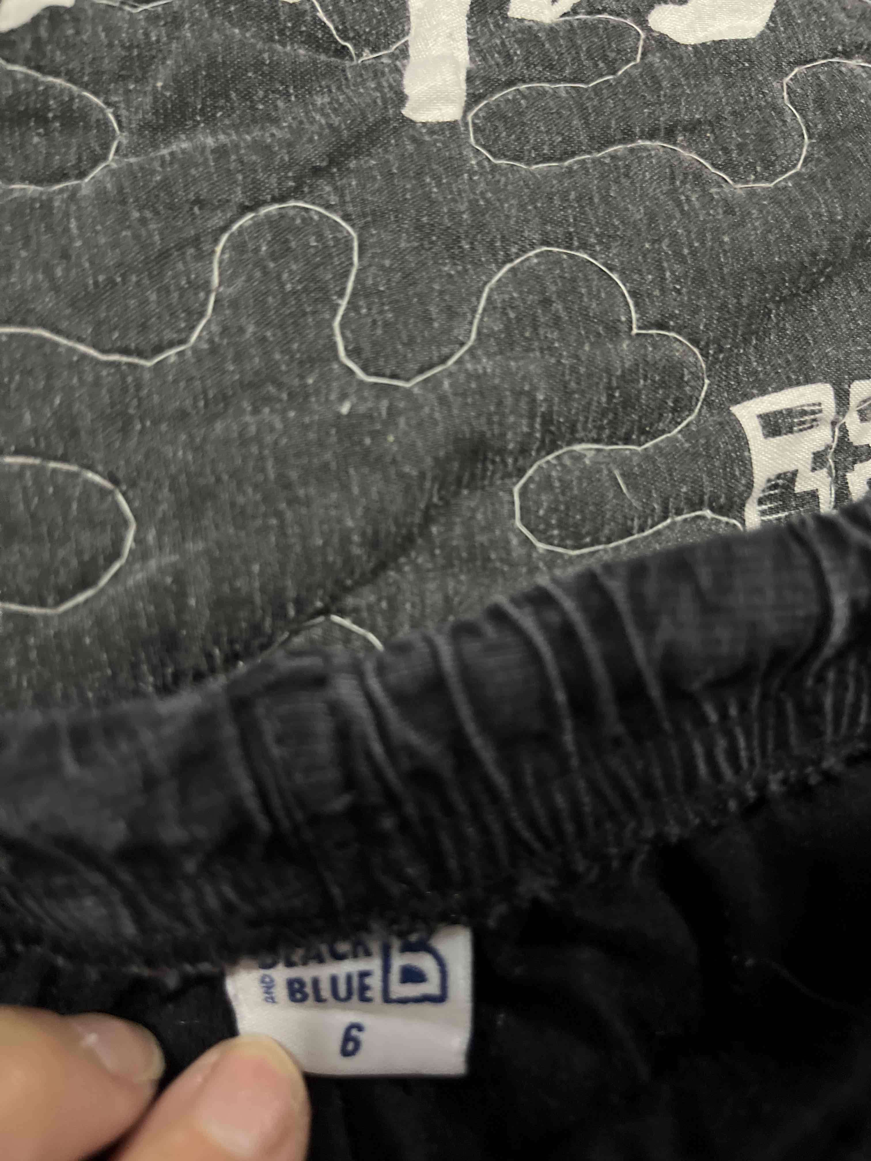 Pantalones negros casuales forrados - miniatura 3