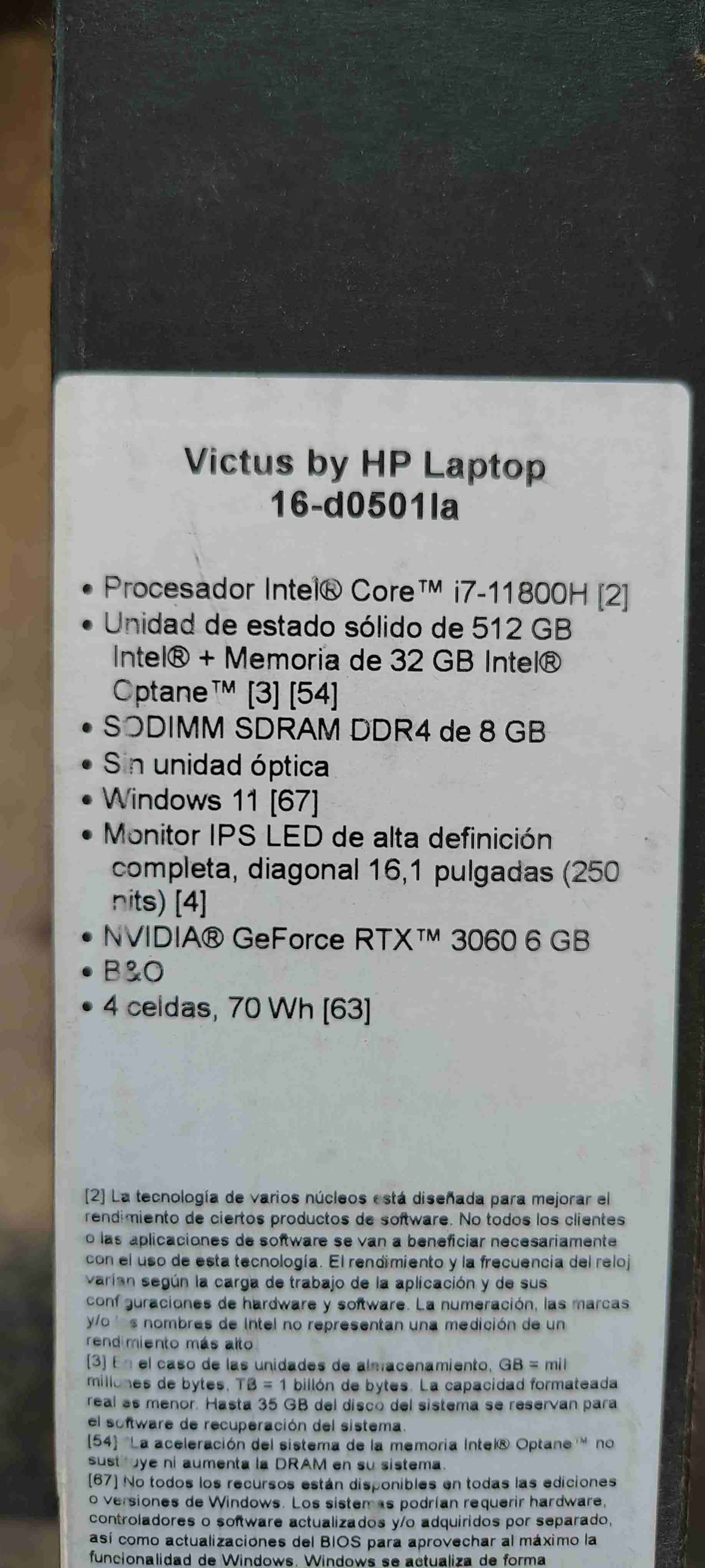Laptop HP Victus - miniatura 2