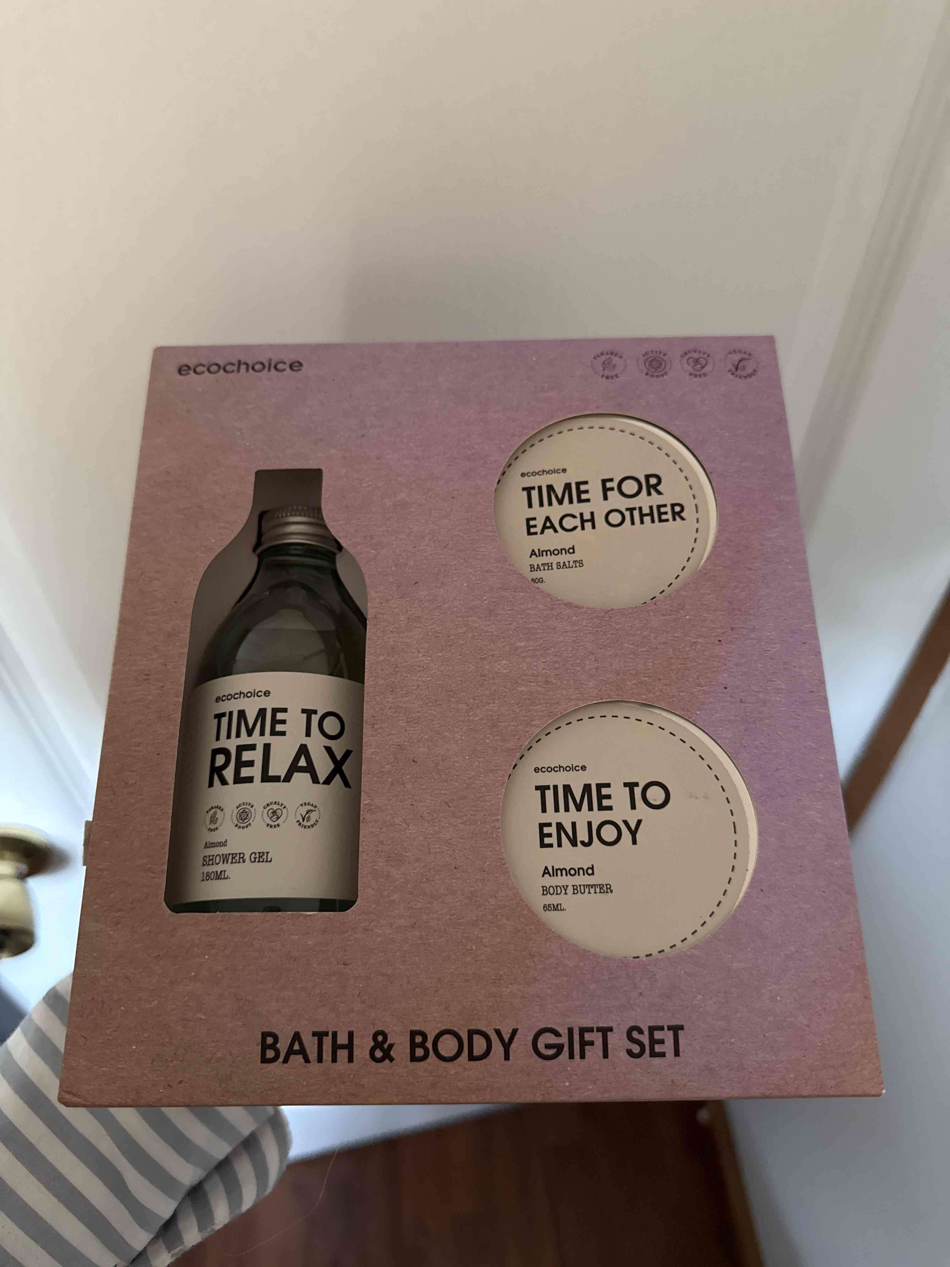 Set de regalo Ecochoice para baño