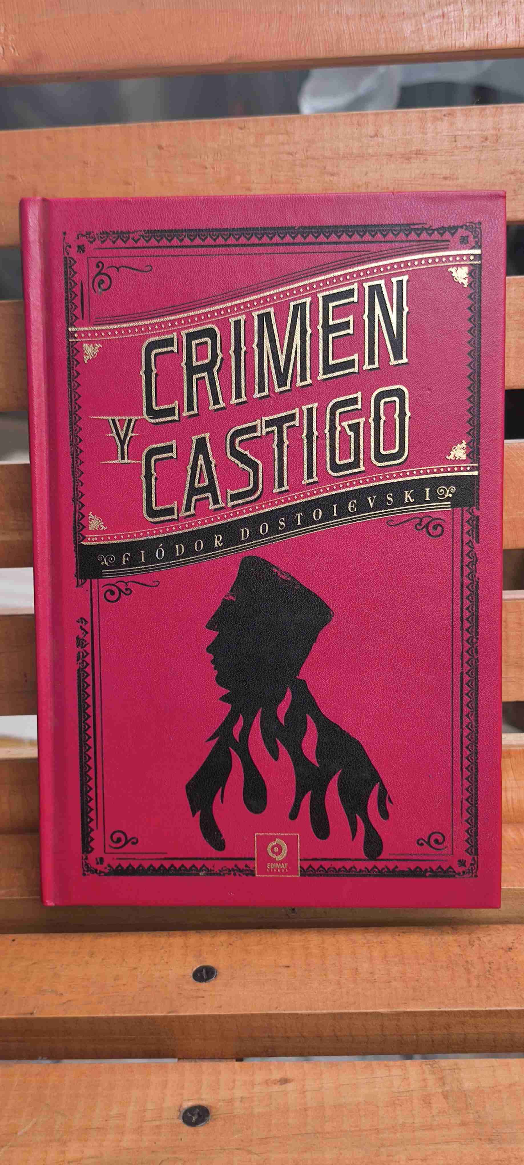 Libro Crimen y Castigo tapa dura libro