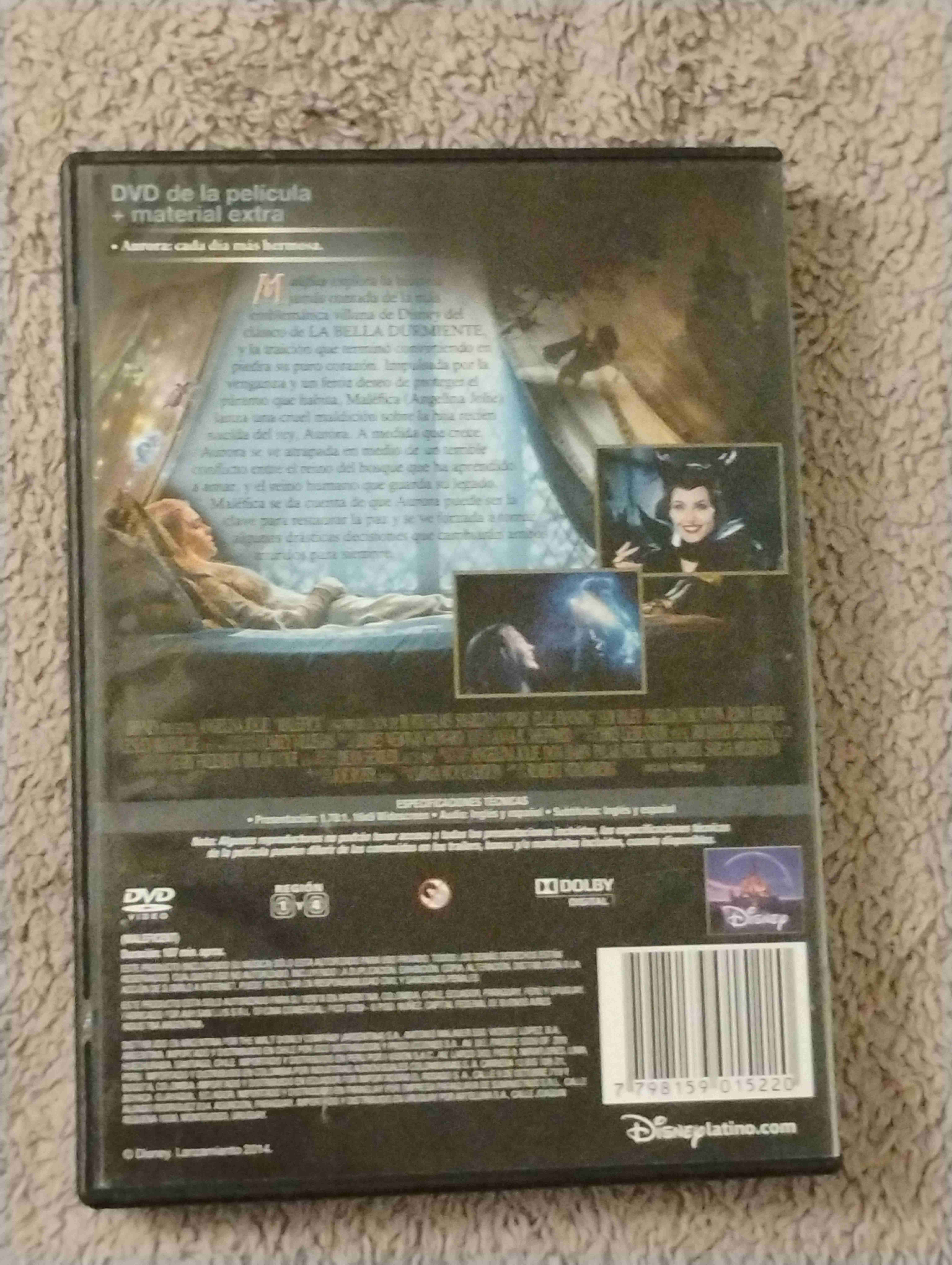 DVD Maléfica Disney - miniatura 2