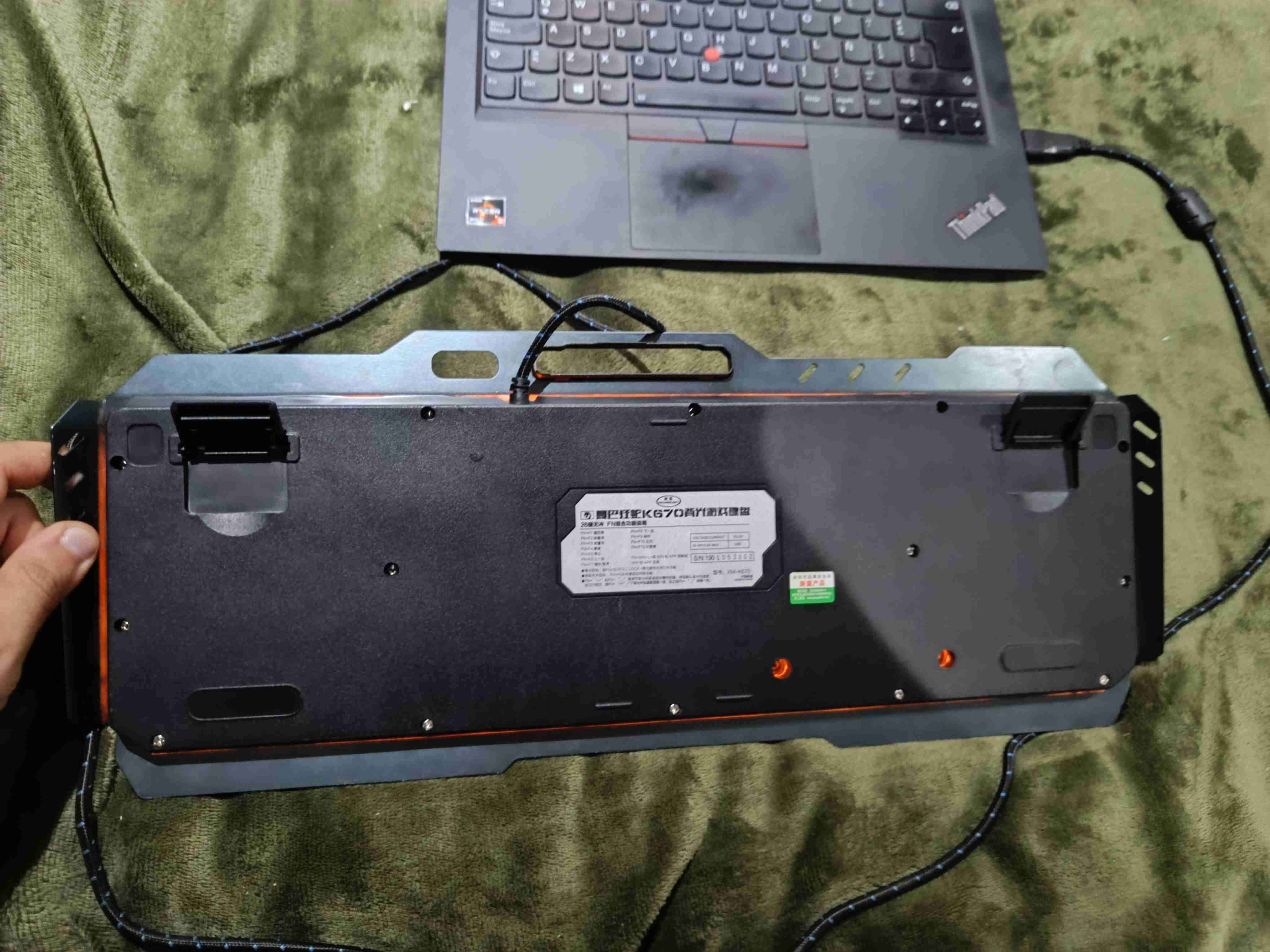 Teclado mecánico retroiluminado - miniatura 6