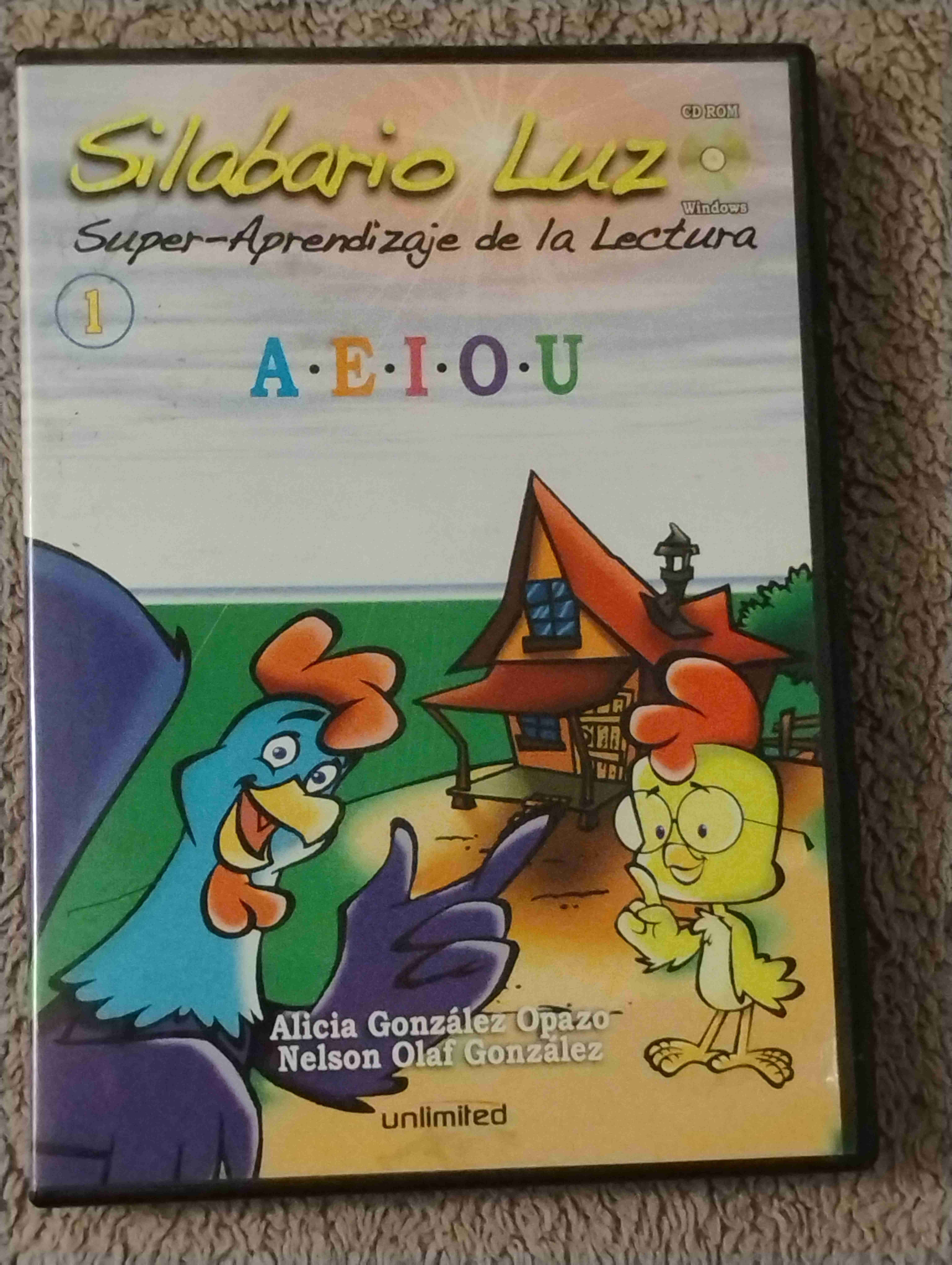 CD-ROM Silabario Luz A-E-I-O-U