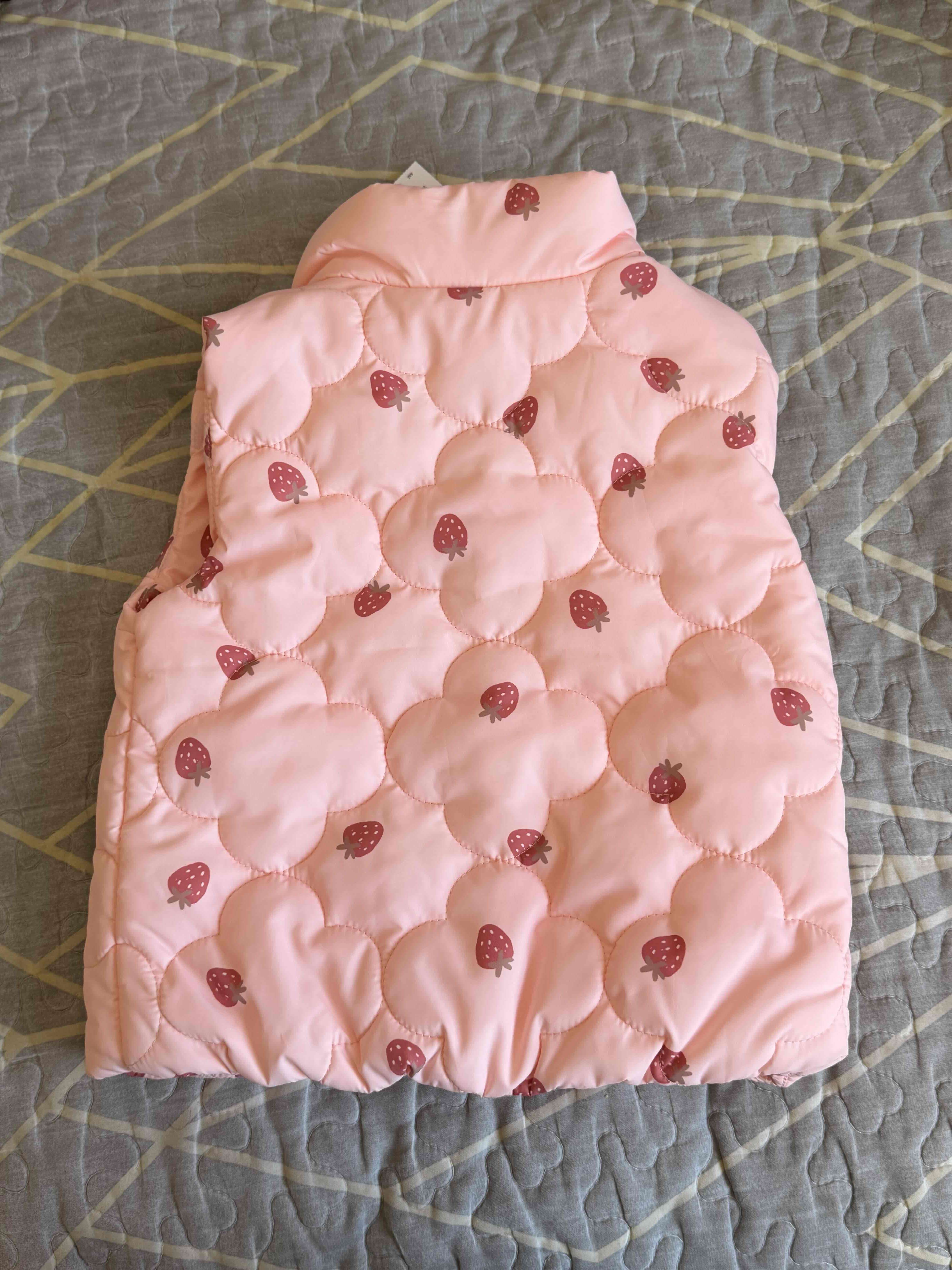 Cortaviento acolchado rosado 24M - miniatura 2