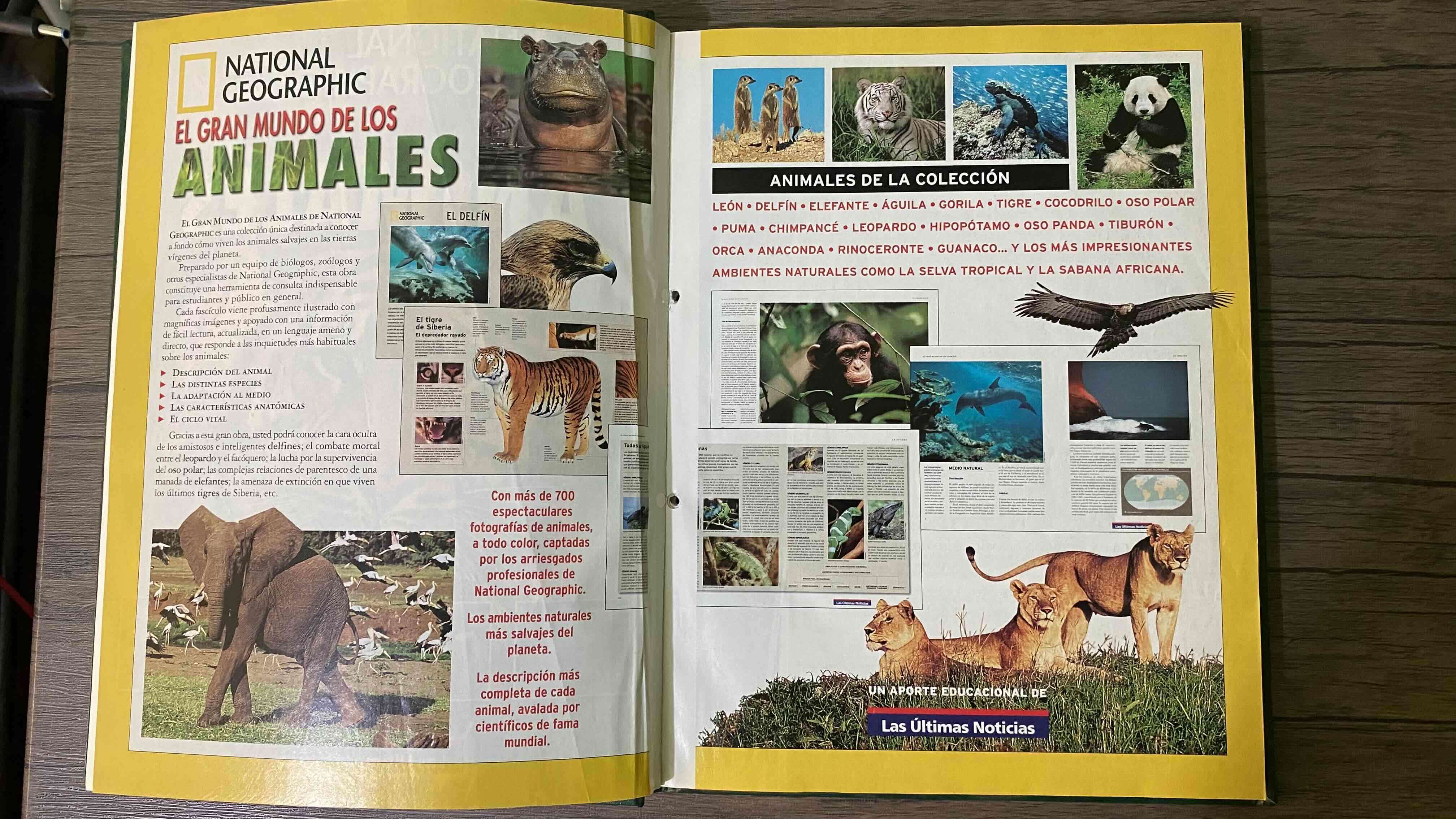 Libro National Geographic Animales - miniatura 2