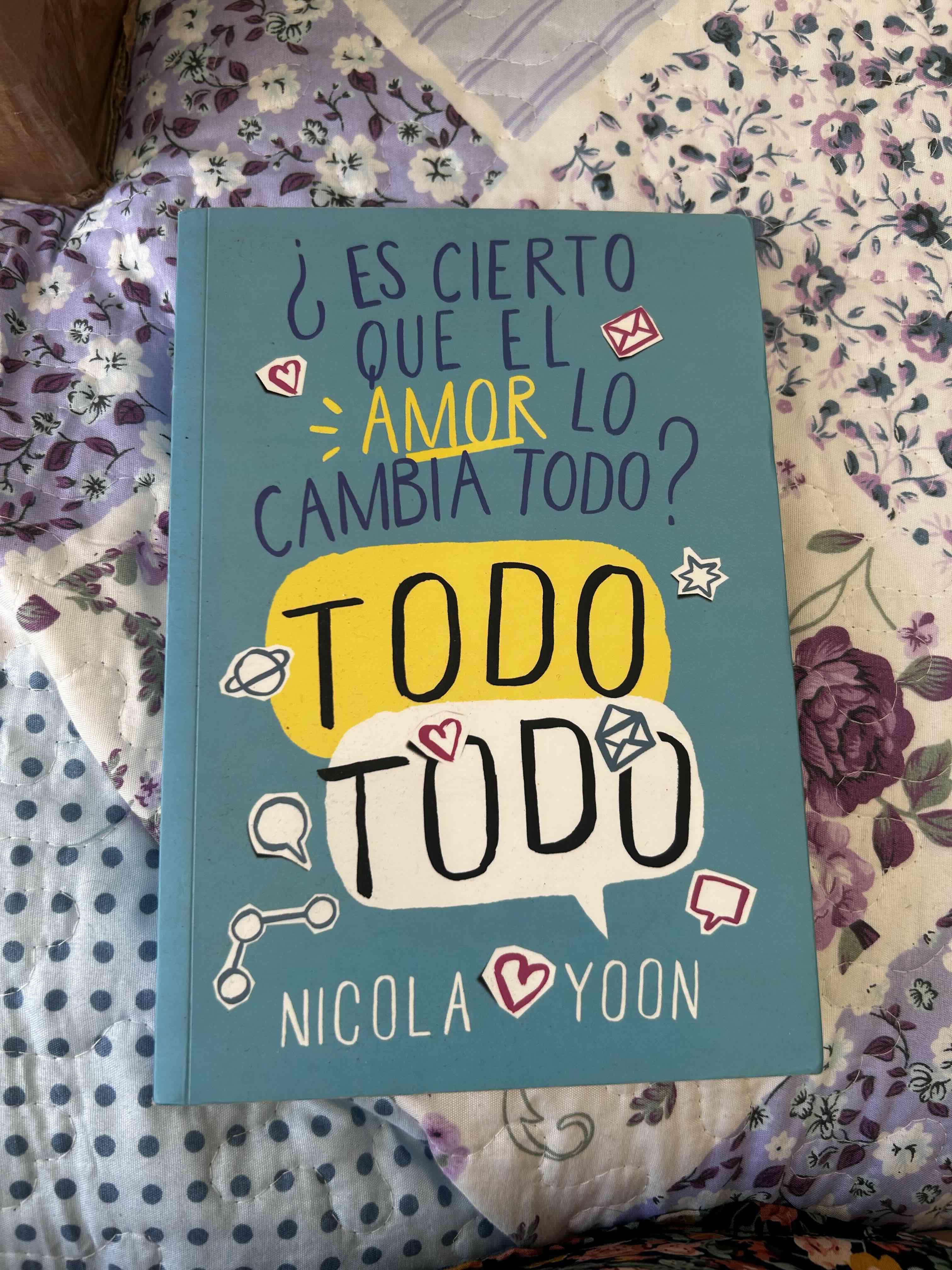 Libro Todo Todo Nicola Yoon
