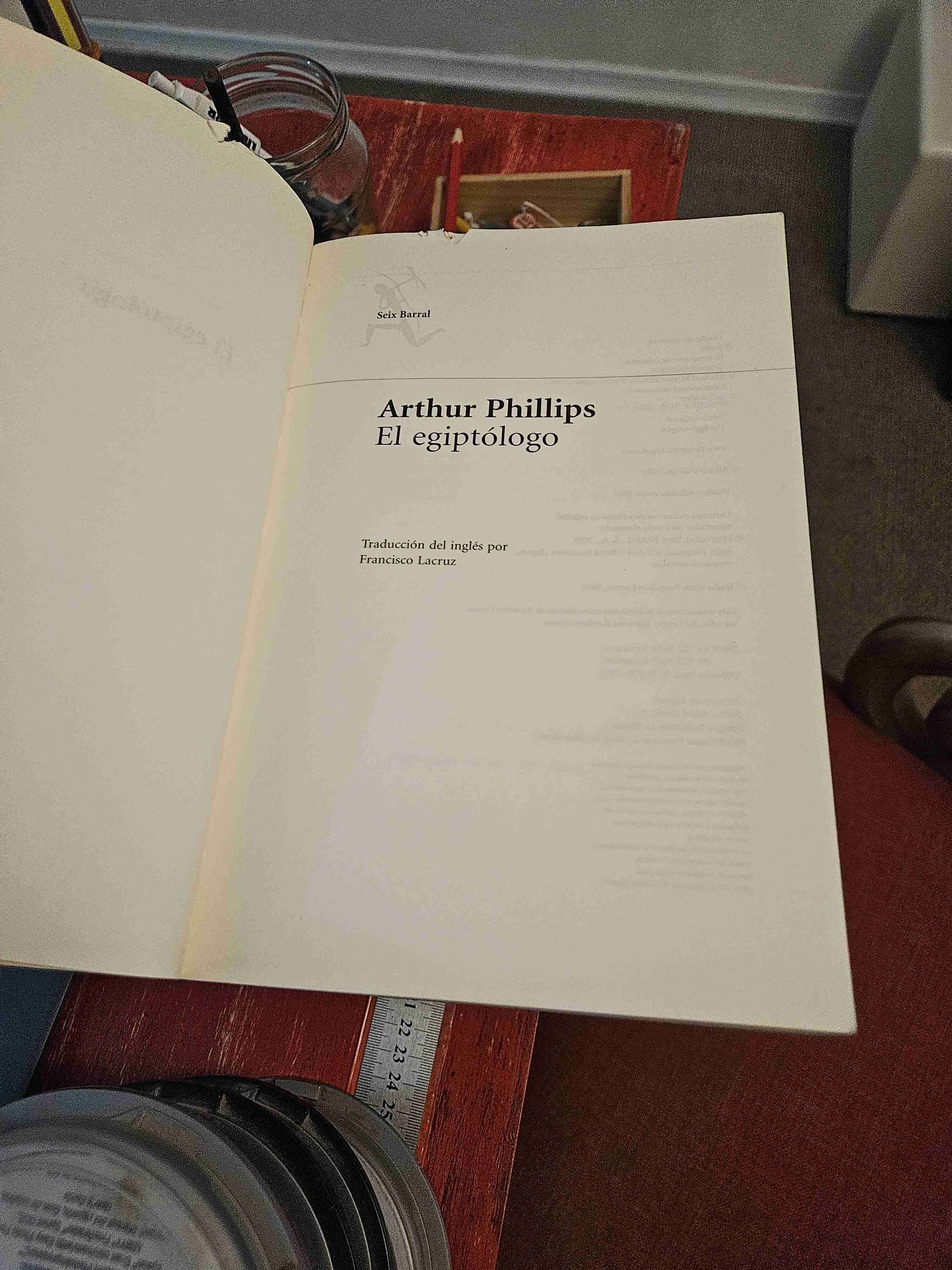 Libro 'El egiptólogo' de Arthur Phillips - miniatura 3