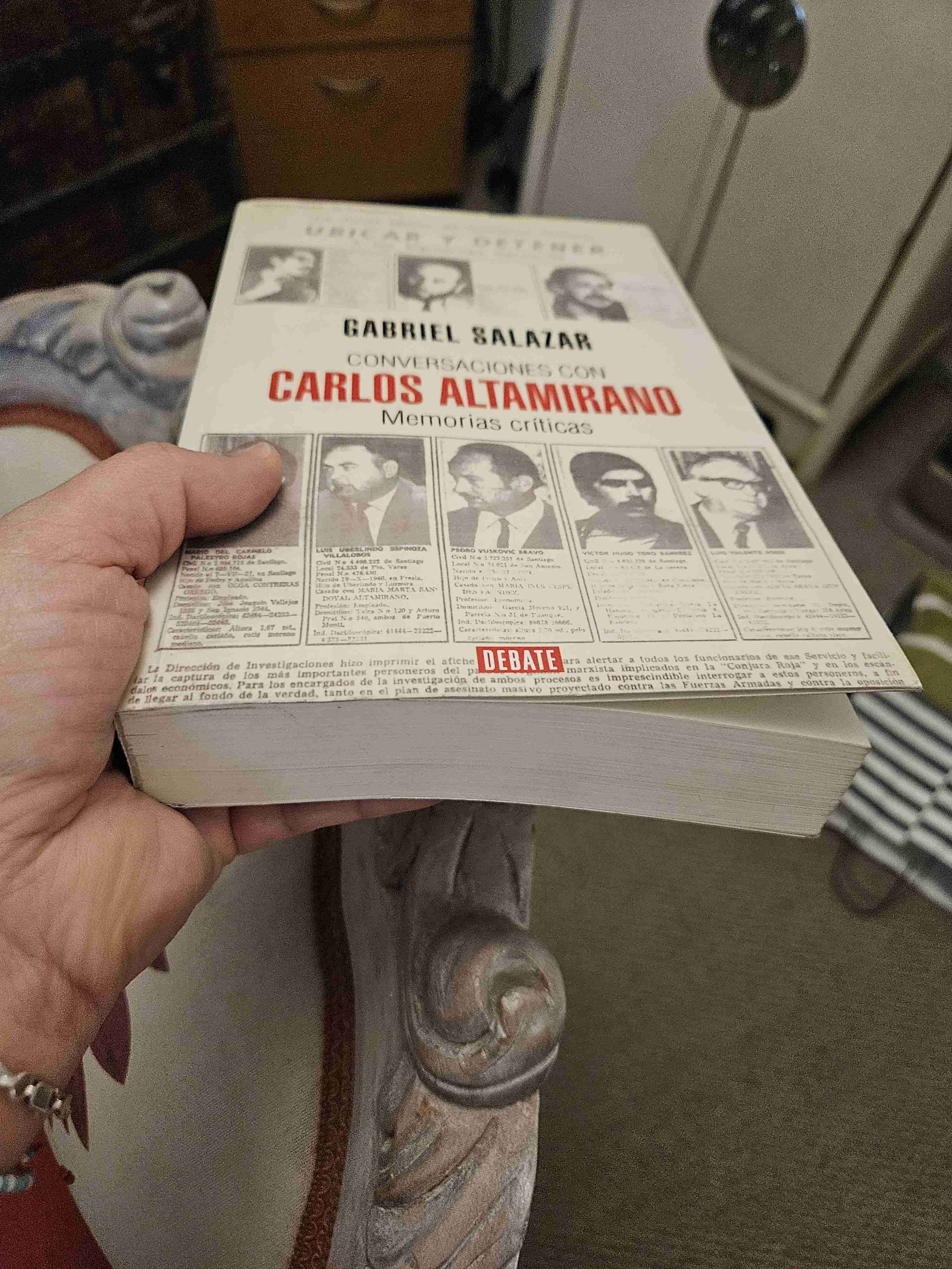 Libro Conversaciones con Carlos Altamirano - miniatura 3