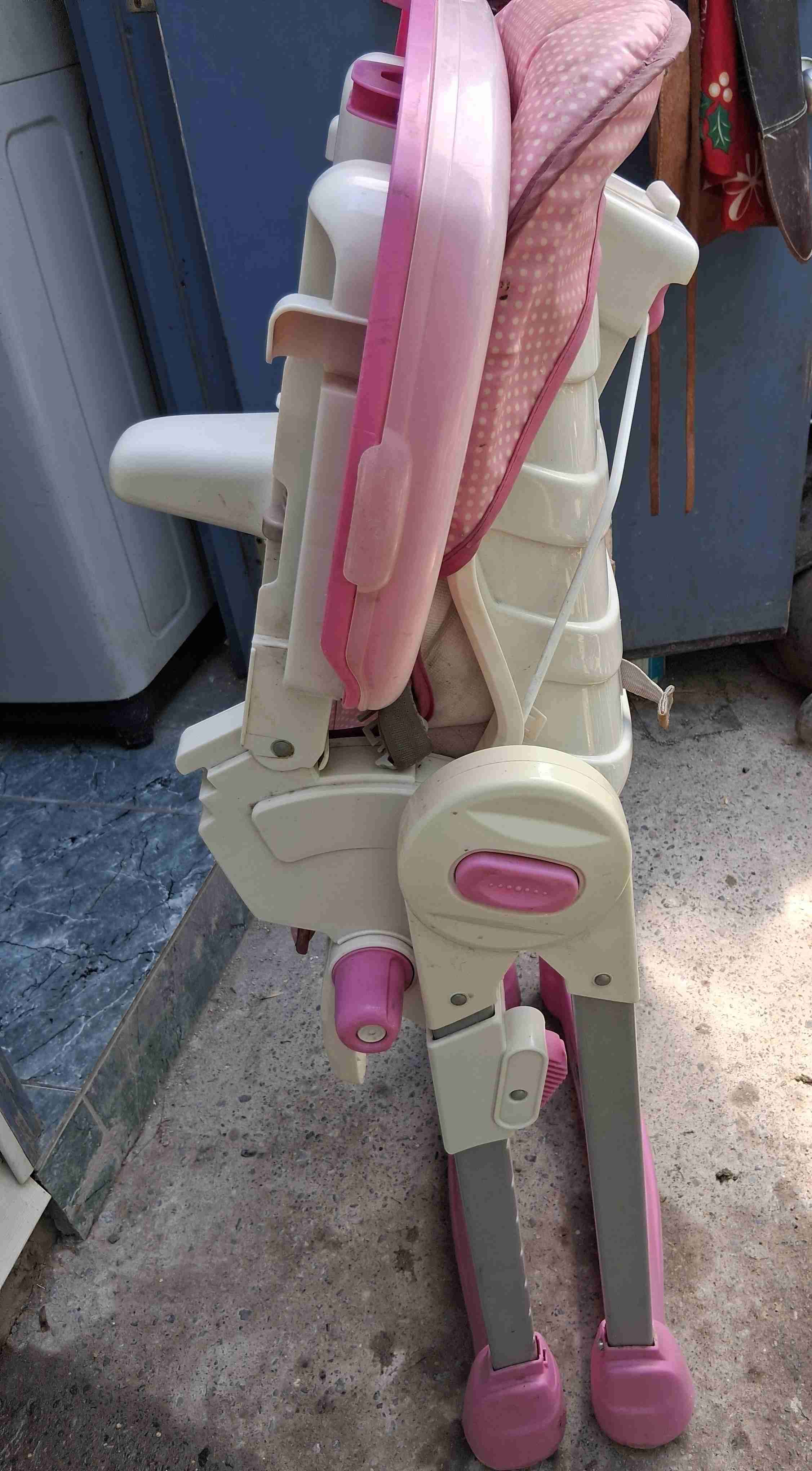 Silla de comer rosa Infanti - miniatura 2