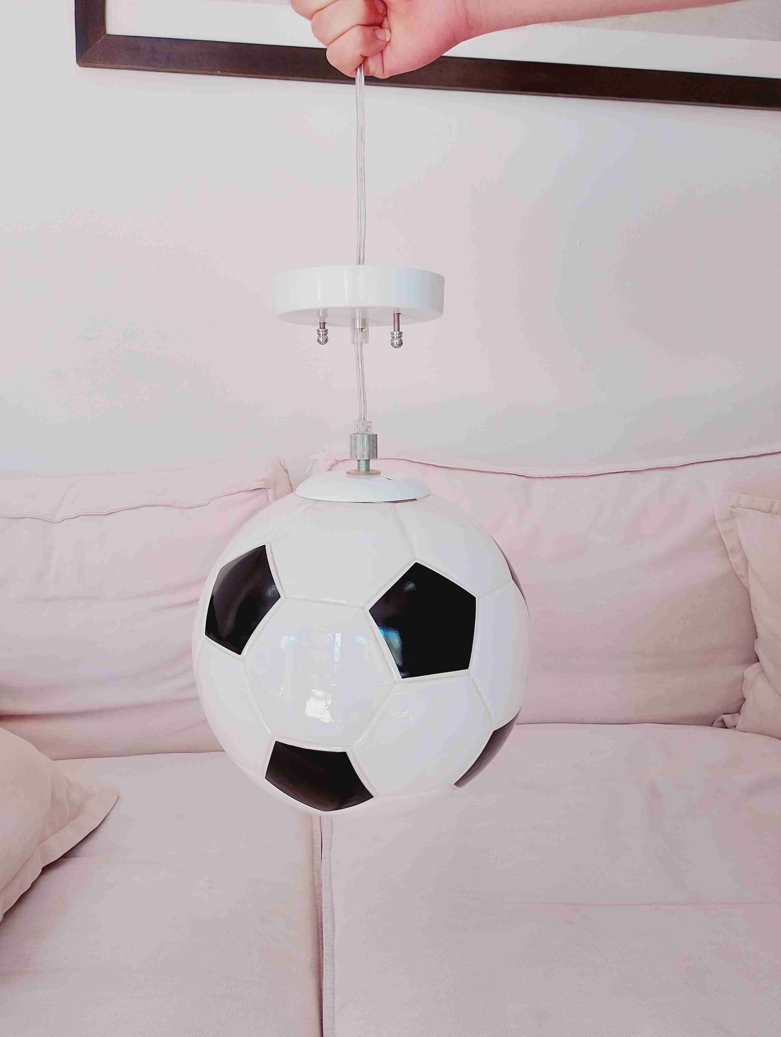 Lámpara colgante balón de fútbol