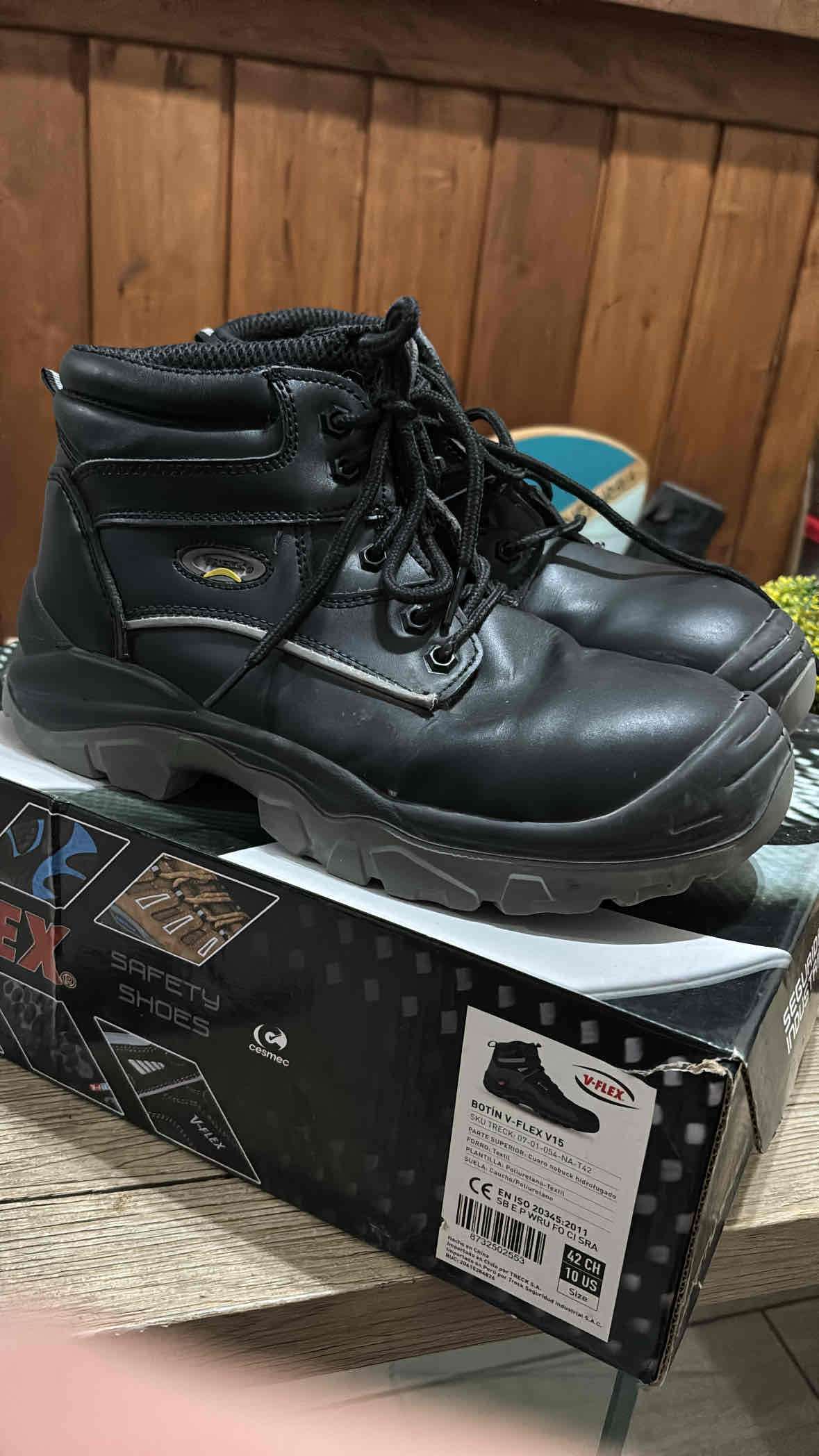 Botines de seguridad negros V-Flex