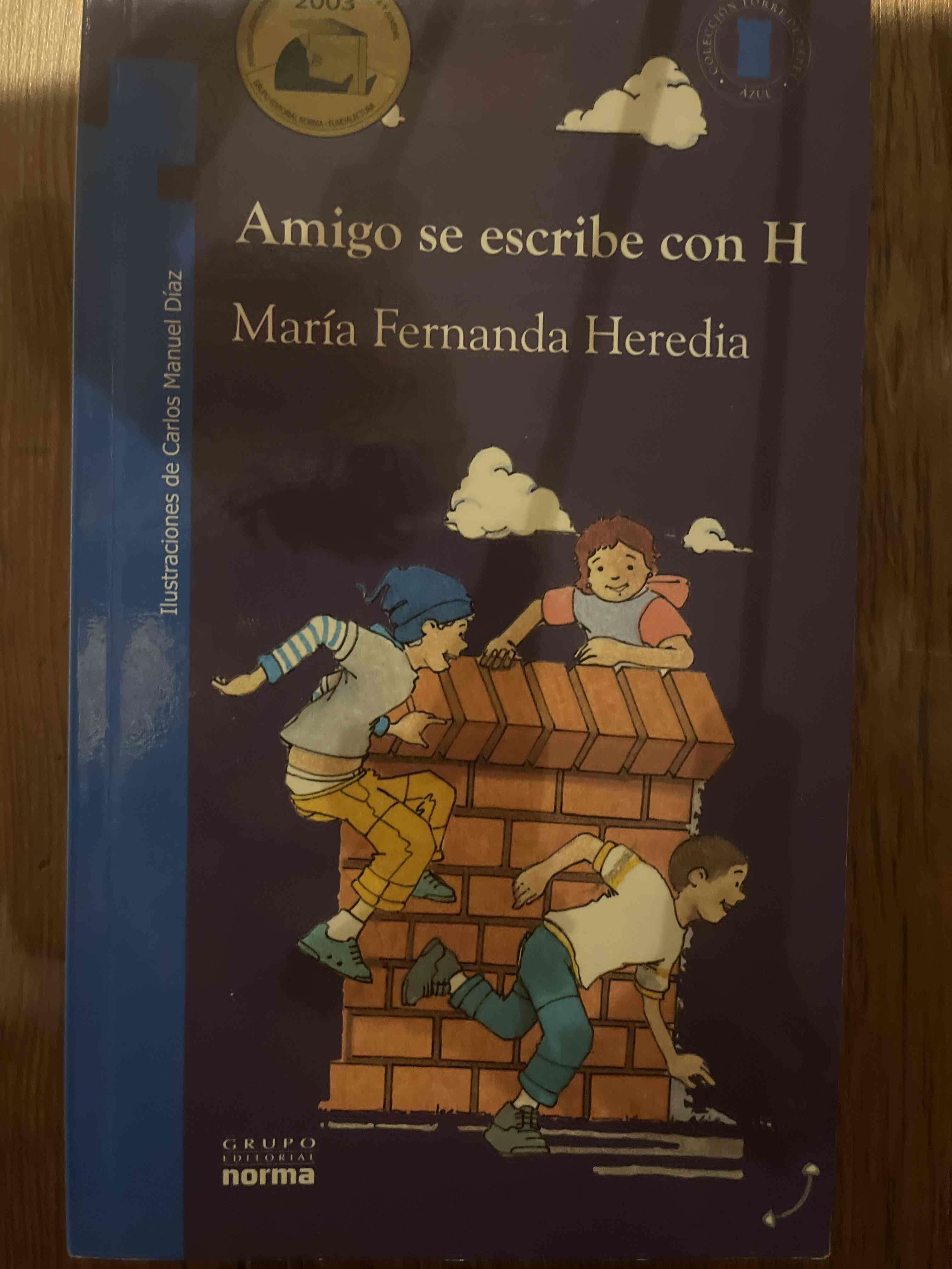 Libro 'Amigo se escribe con H'