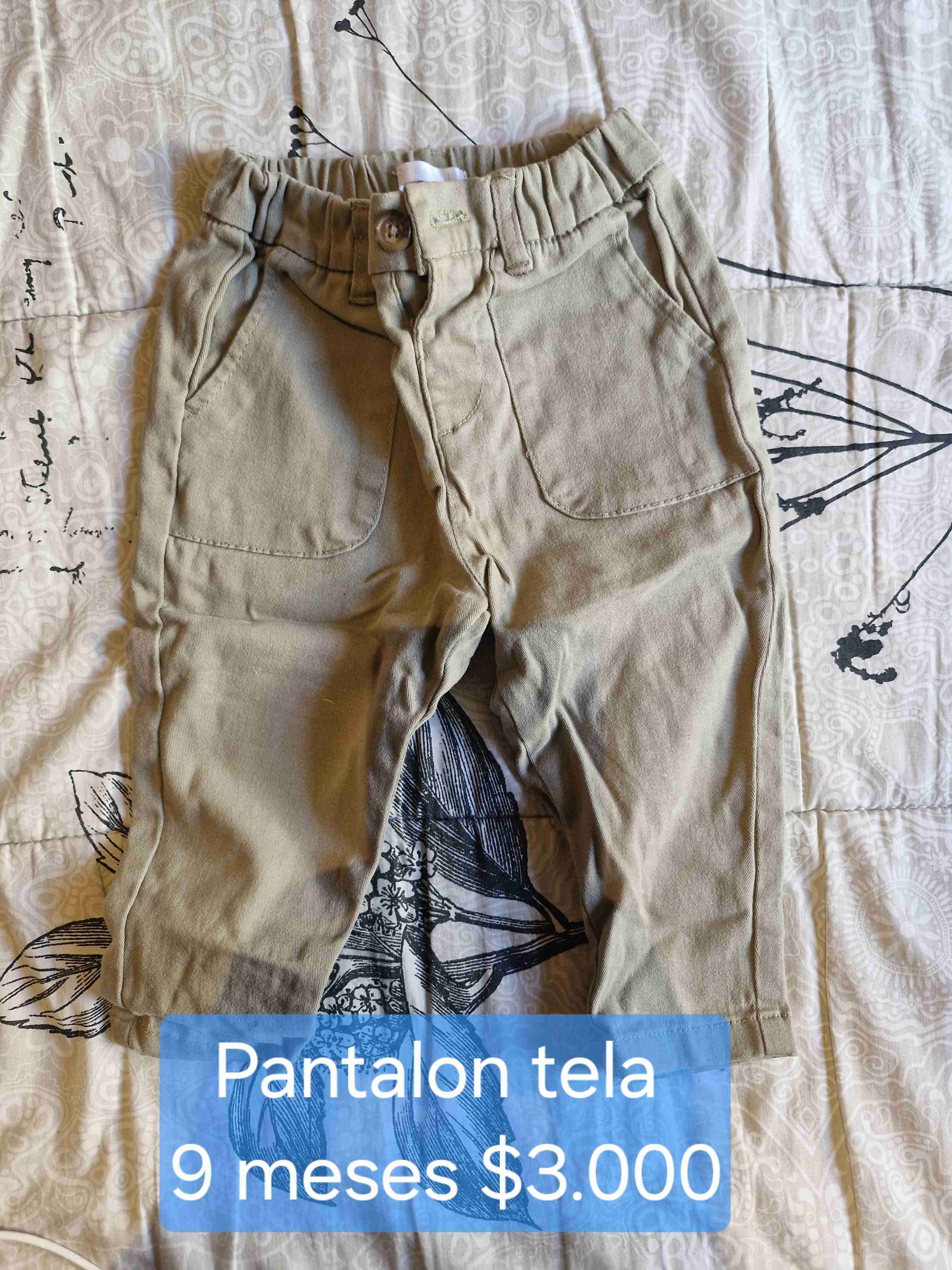 Pantalón bebé 9 meses