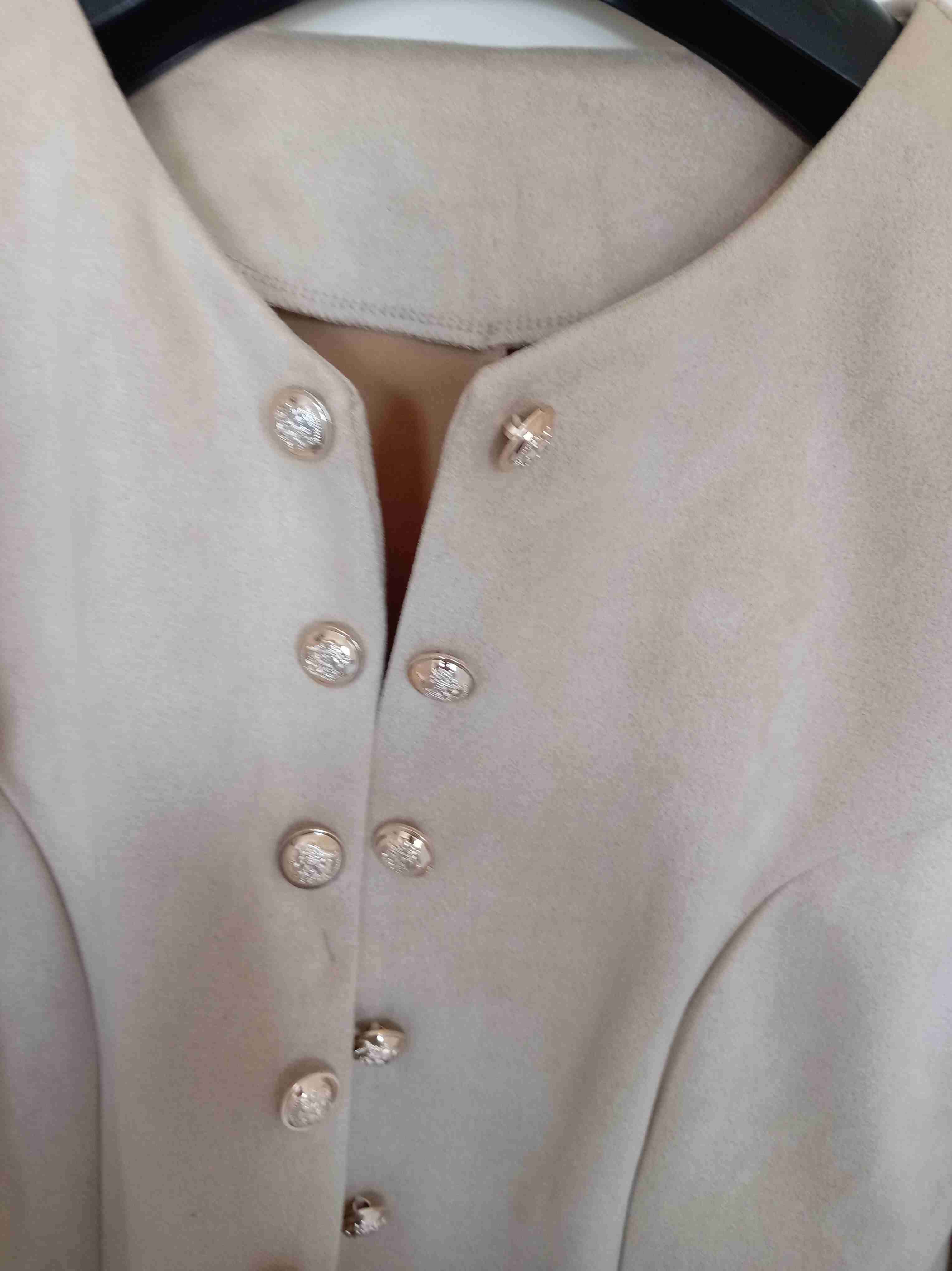 Blazer beige elegante - miniatura 2