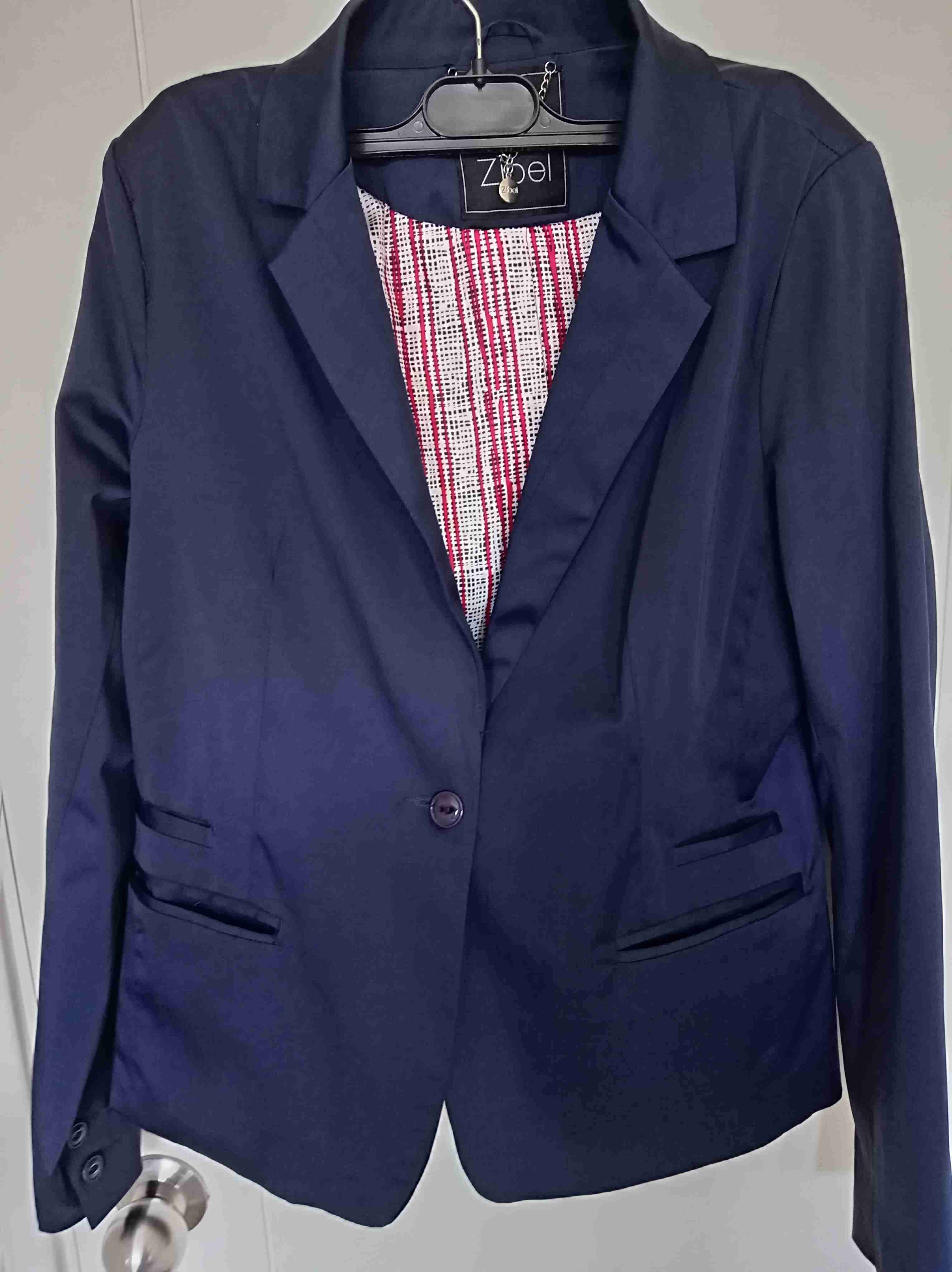 Blazer azul marino Zibel