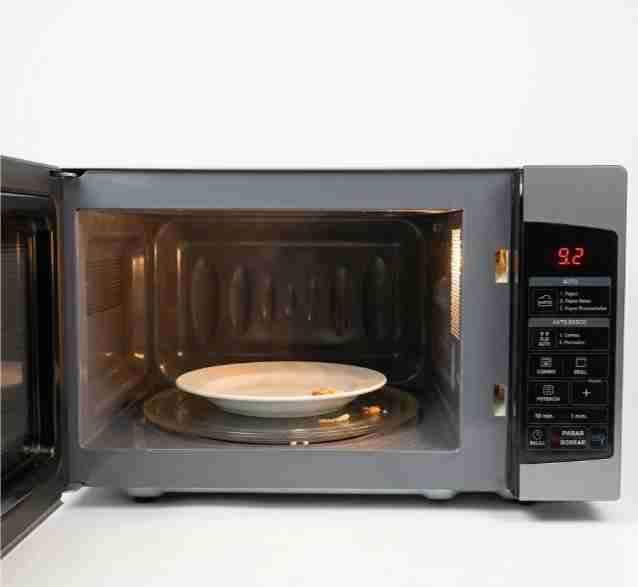 Microondas LG plateado - miniatura 4