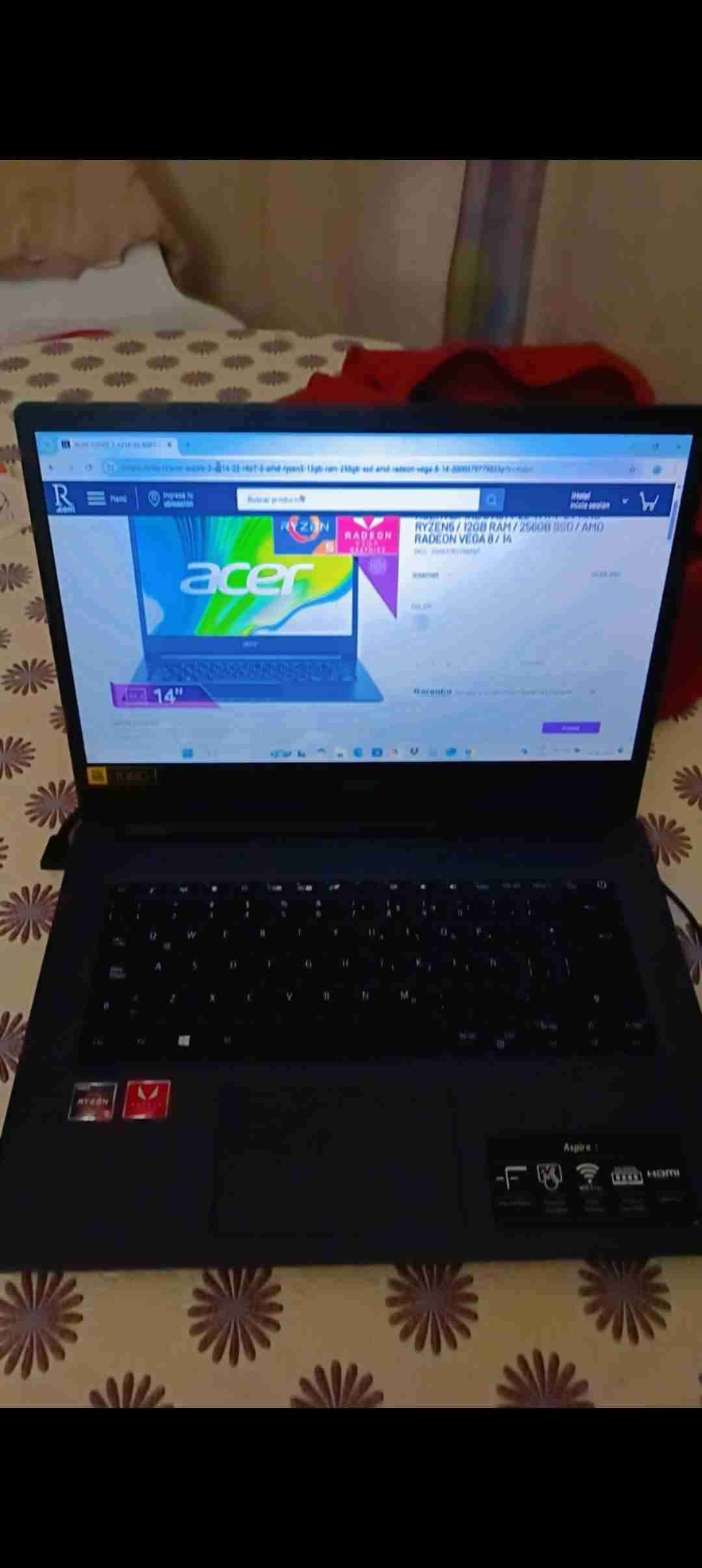 Notebook Acer Aspire 3, A314-22-R4P7