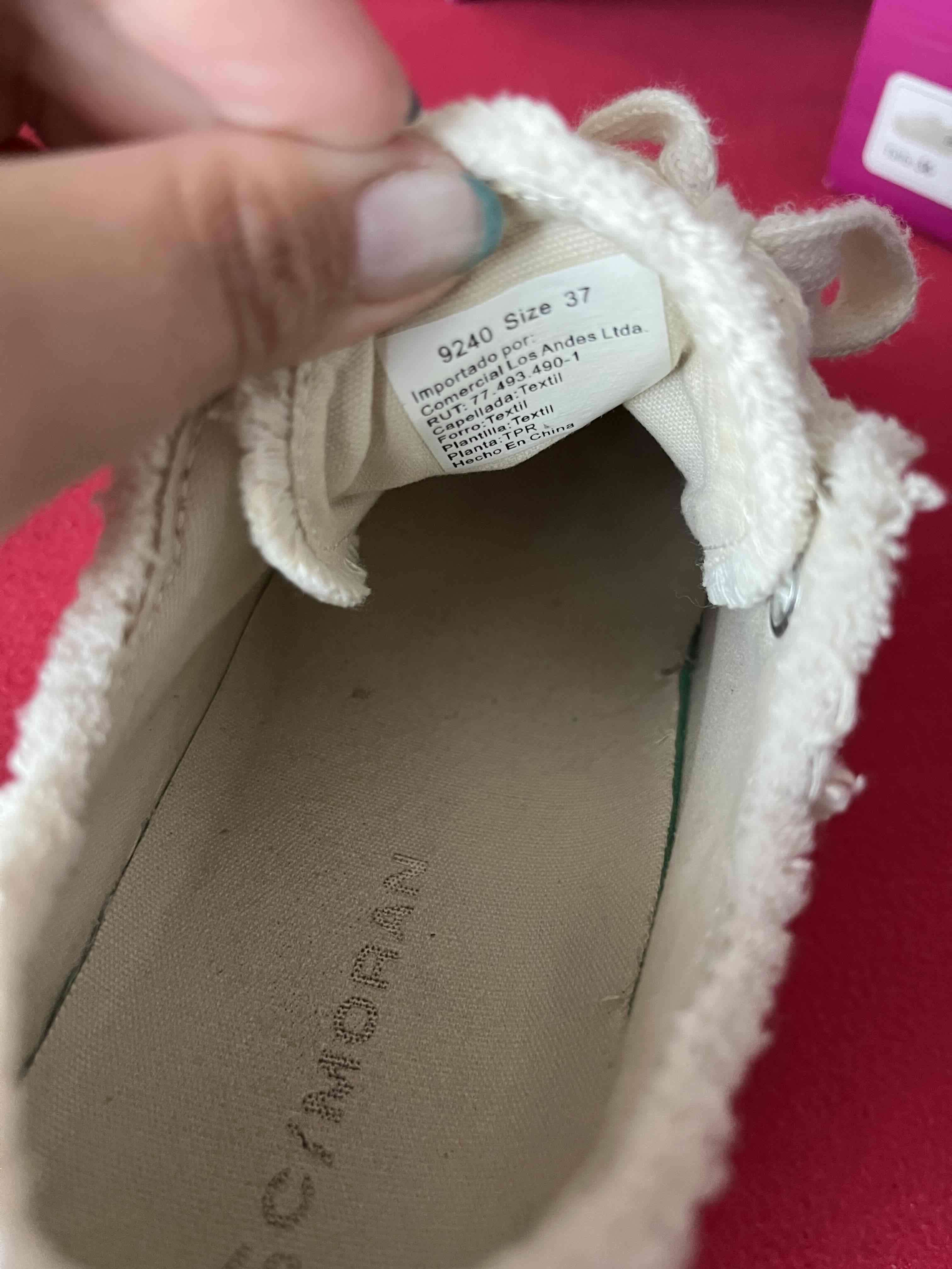 Zapatillas blancas con plataforma - miniatura 5