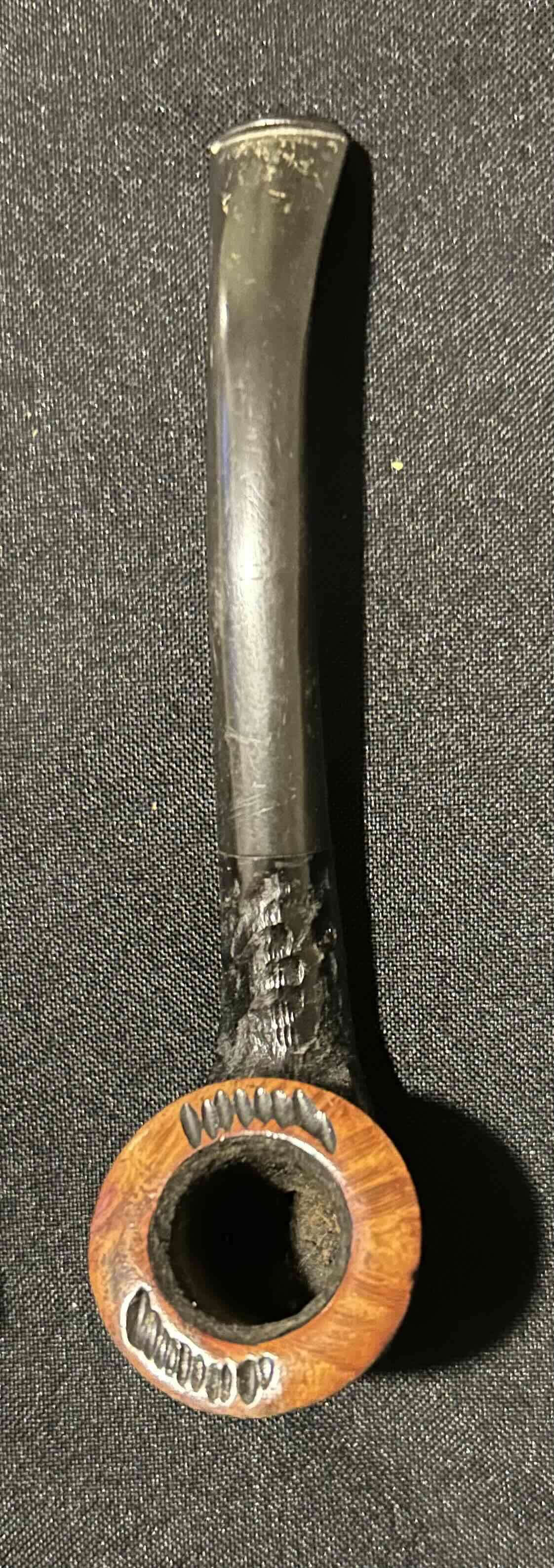 Colección de pipas vintage madera - miniatura 4